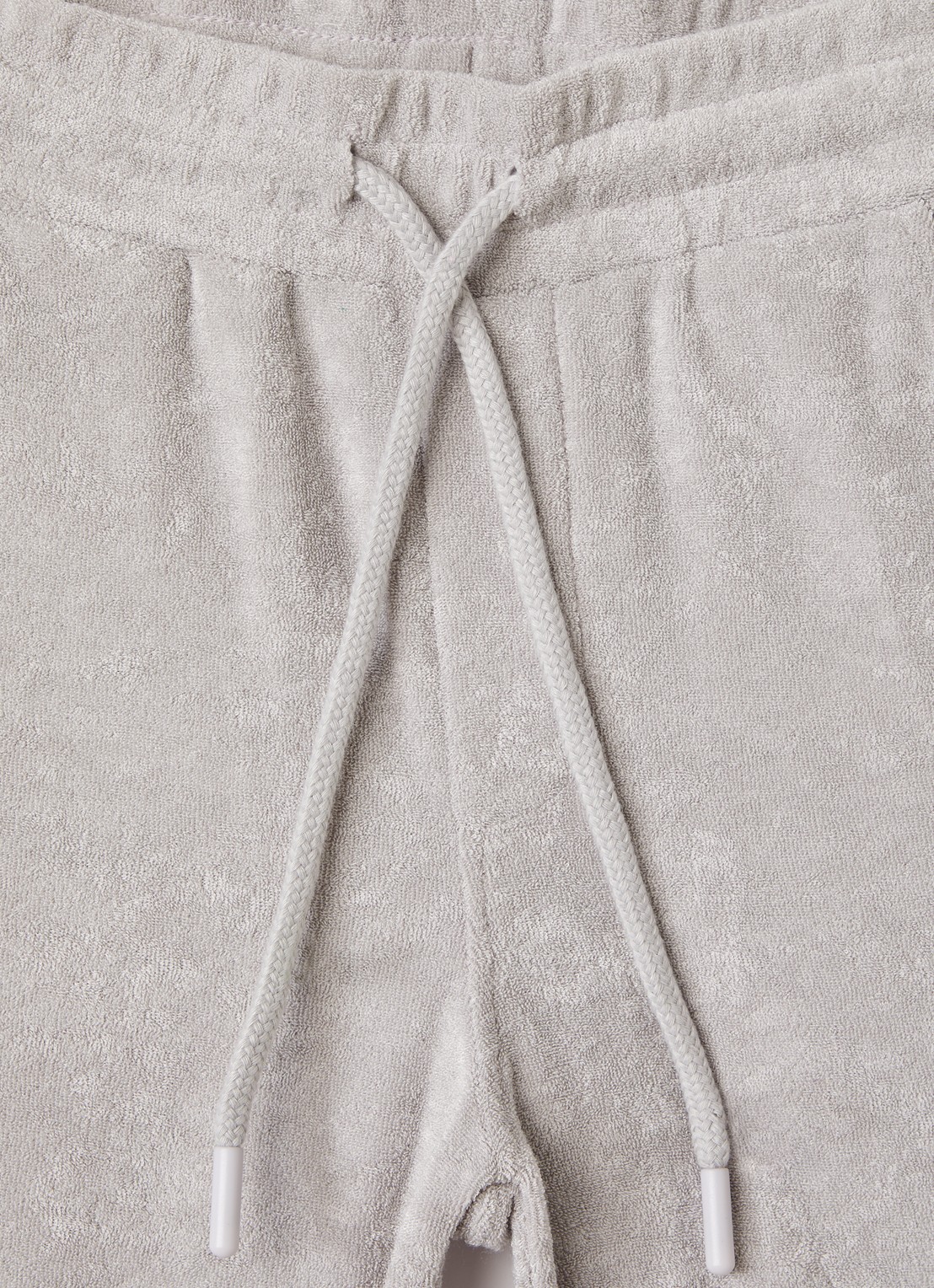 Retour Jeans Bas loose fit korte broek van badstof - detail grijs