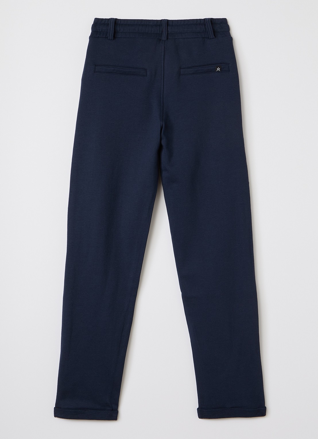 Retour Jeans Ben tapered fit joggingbroek  - voorkant 2 donkerblauw