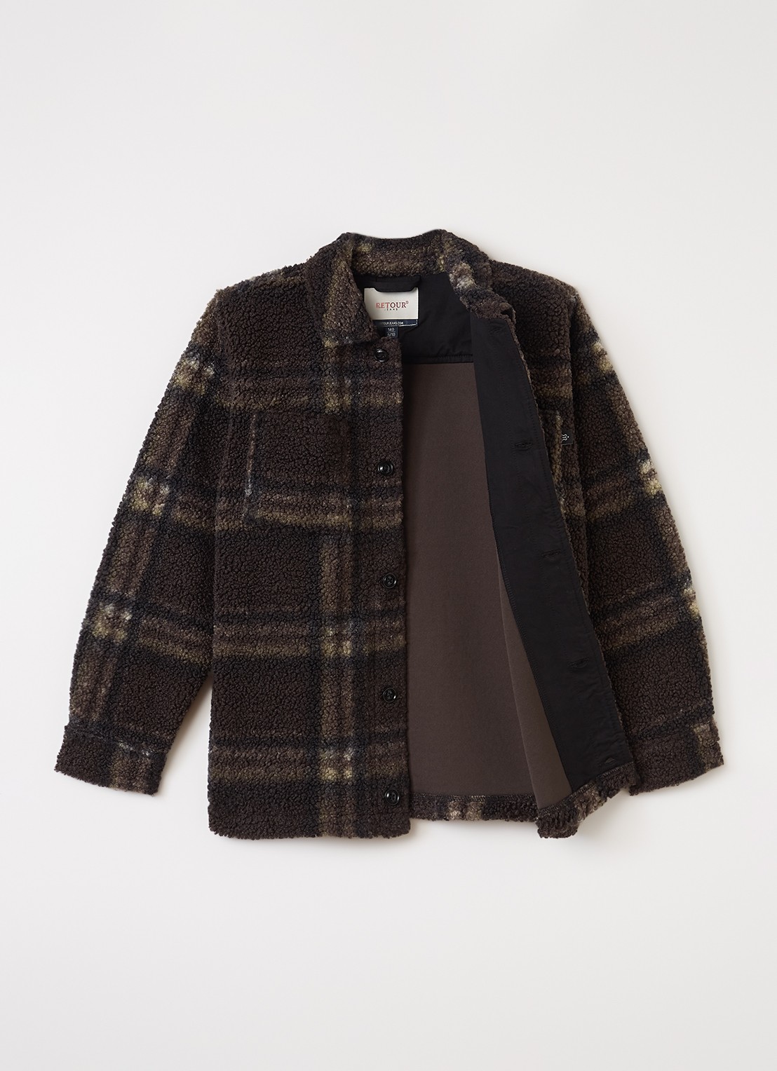 Retour Jeans Brody jack van teddy - voorkant 2 donkerbruin