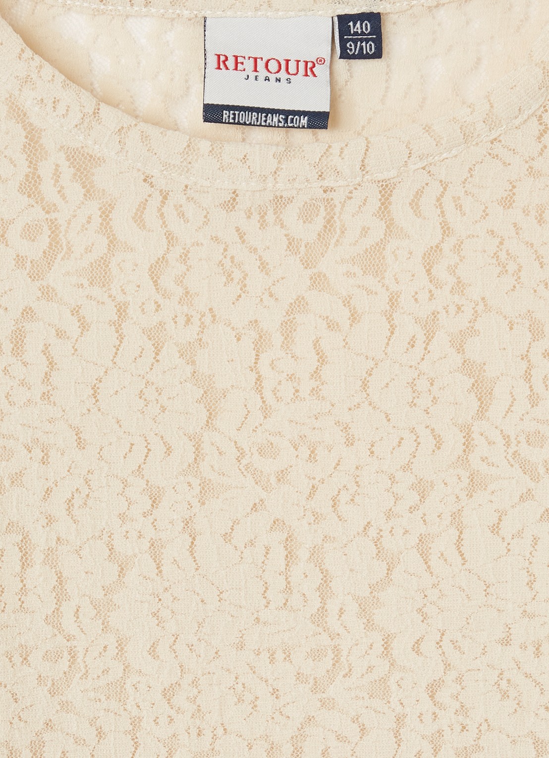 Retour Jeans Danita top van kant - detail beige