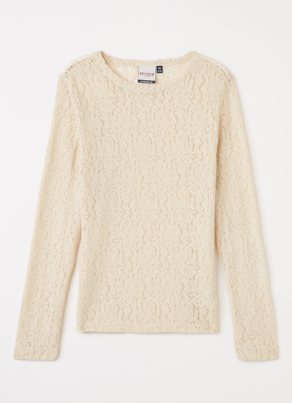 Retour Jeans Danita top van kant - voorkant 2 beige