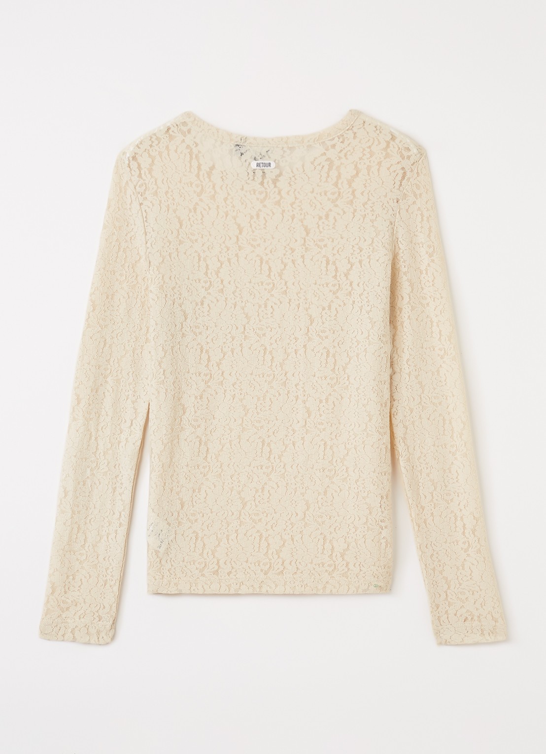Retour Jeans Danita top van kant - voorkant 3 beige