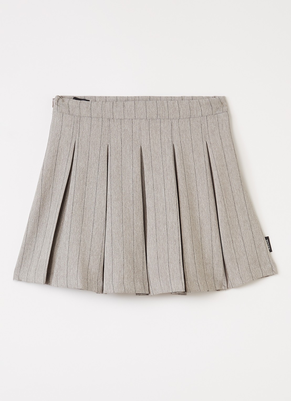 Retour Jeans Emmy minirok - voorkant lichtgrijs