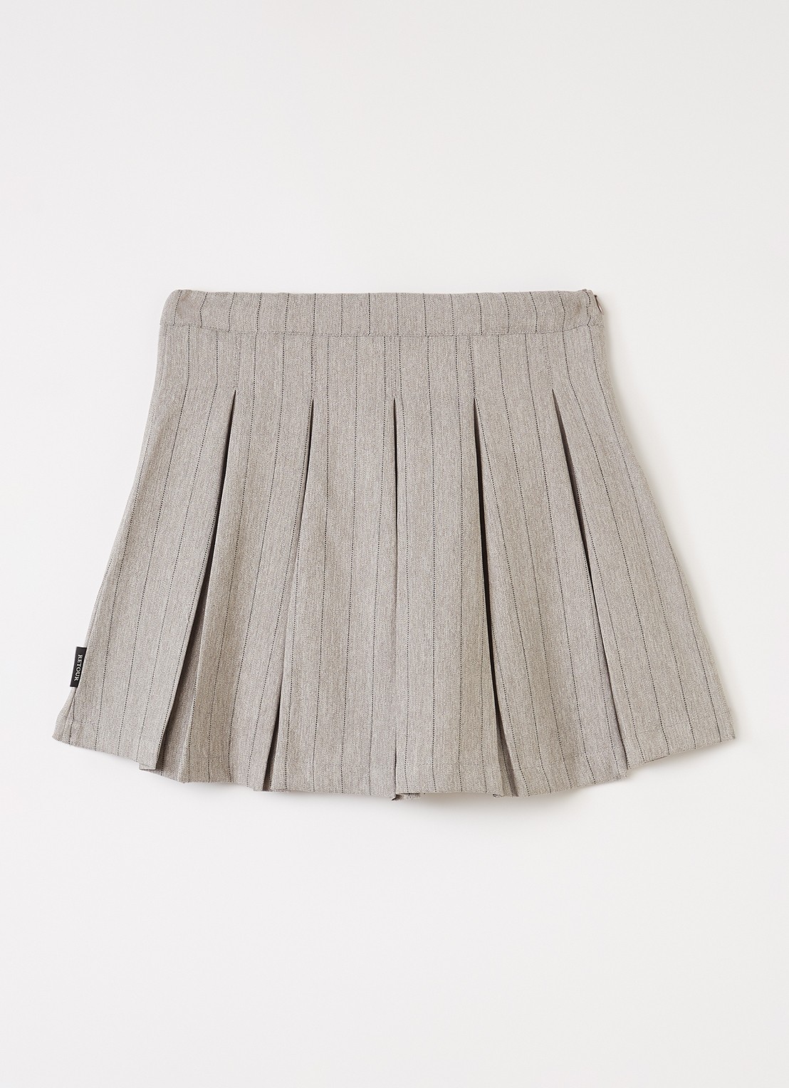 Retour Jeans Emmy minirok - voorkant 2 lichtgrijs