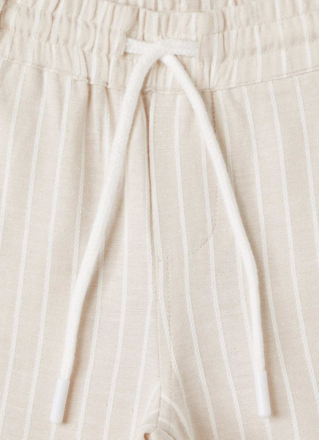 Retour Jeans Jurgen straight fit pantalon met streepprint - detail beige