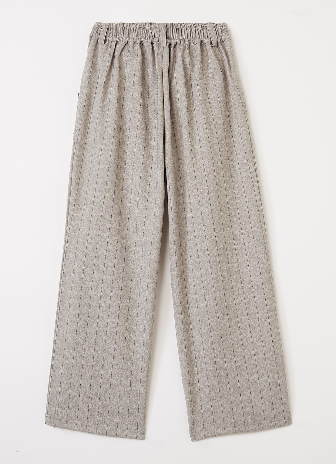 Retour Jeans Lara loose fit pantalon met krijtstreep - voorkant 2 grijs