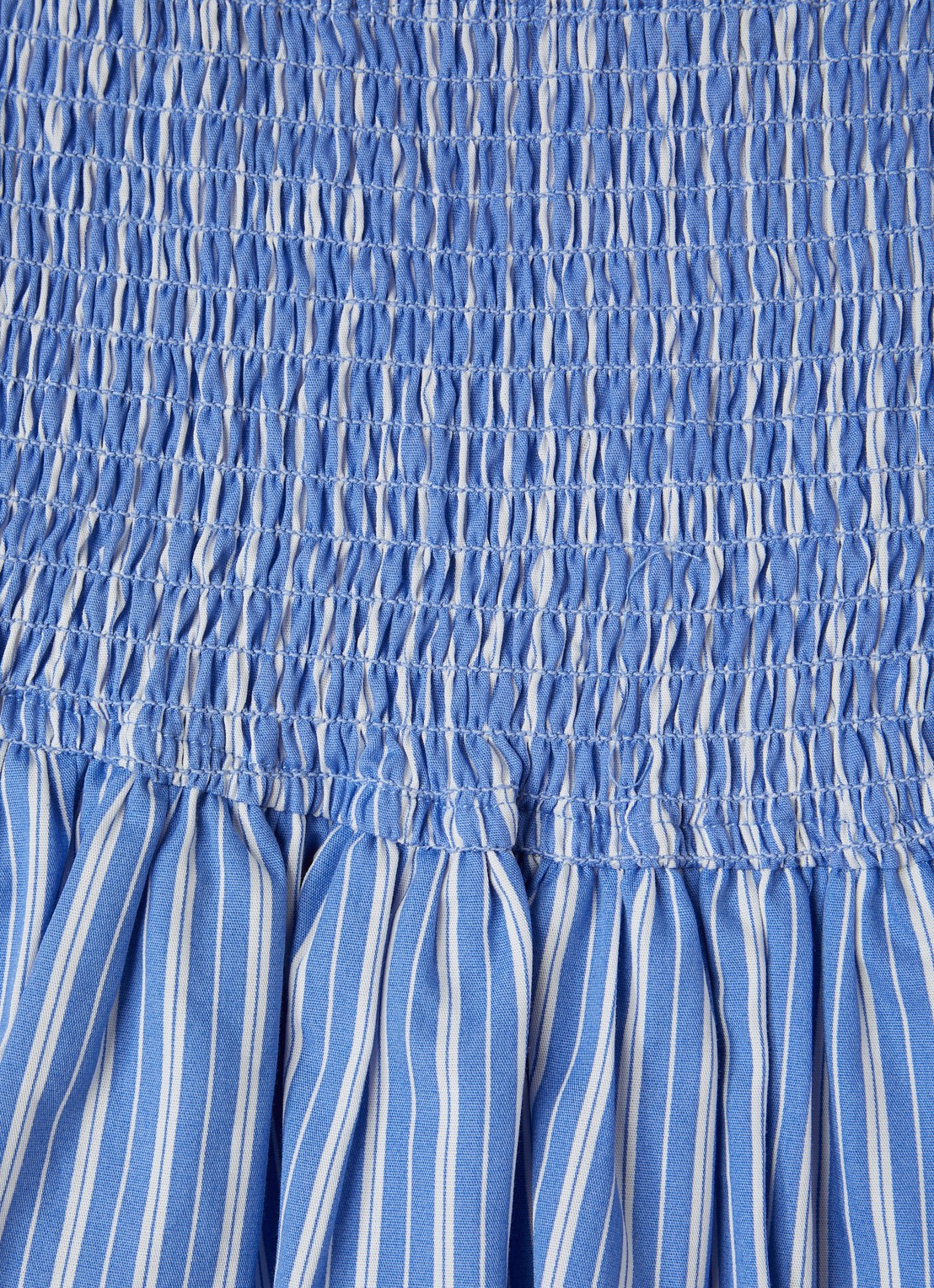 Retour Jeans Layla rok met streepprint - detail staalblauw