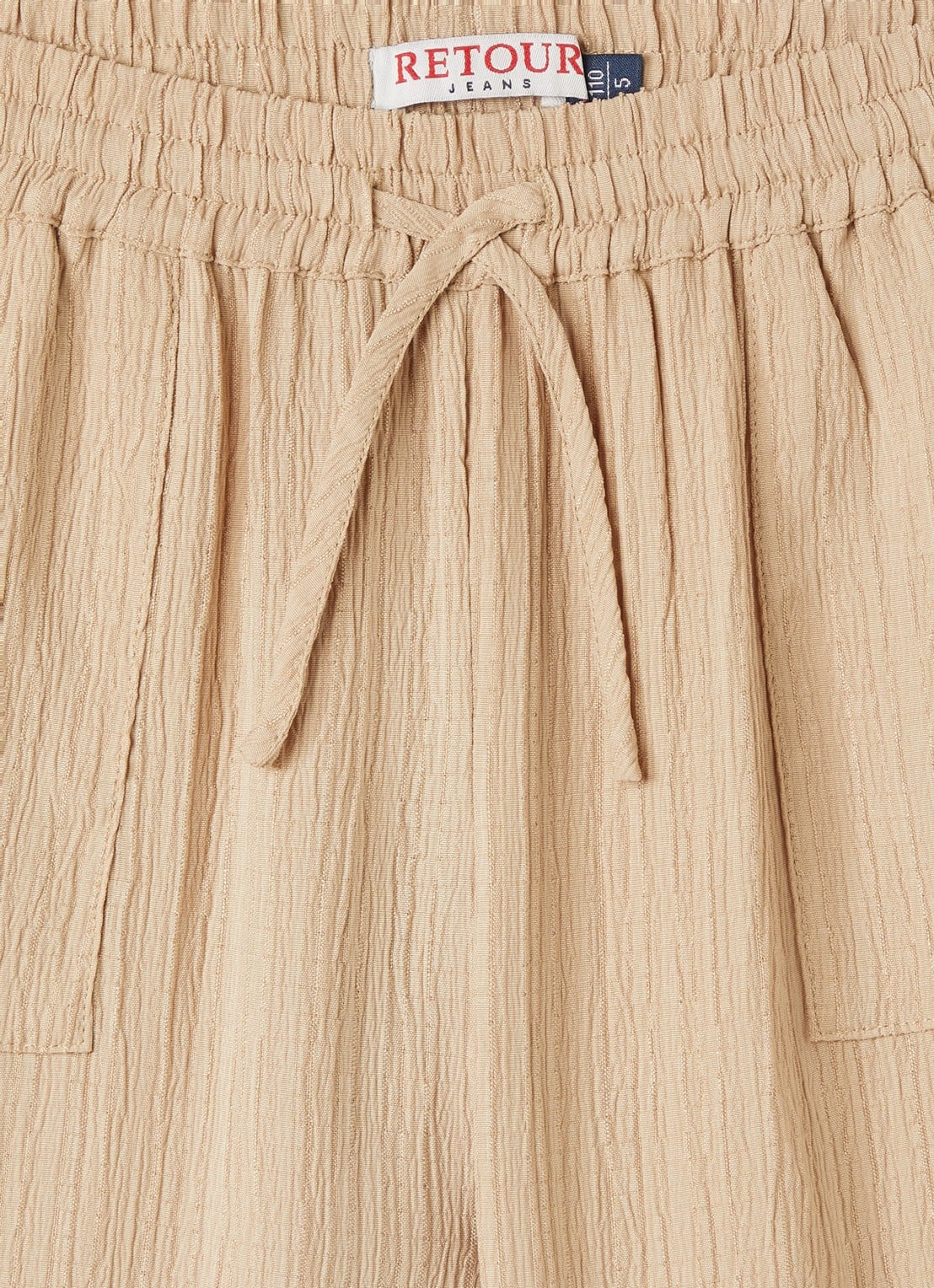 Retour Jeans Maddy loose fit broek - detail 3 beige