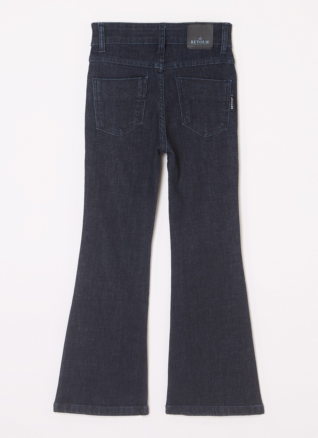 Retour Jeans Mikkie flared jeans met donkere wassing - voorkant 3 indigo
