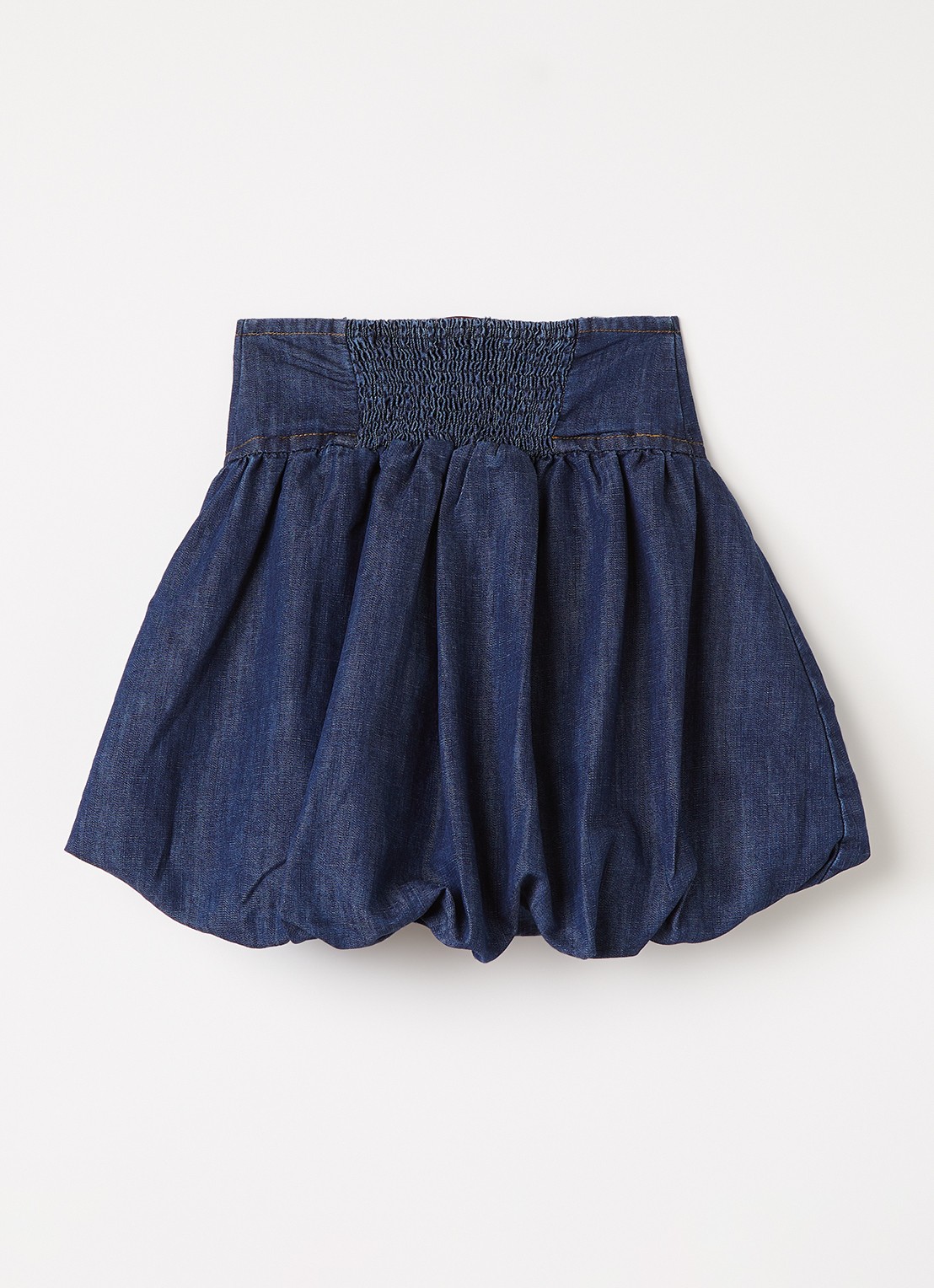Retour Jeans Nena spijkerrok met plooidetail - voorkant 3 indigo