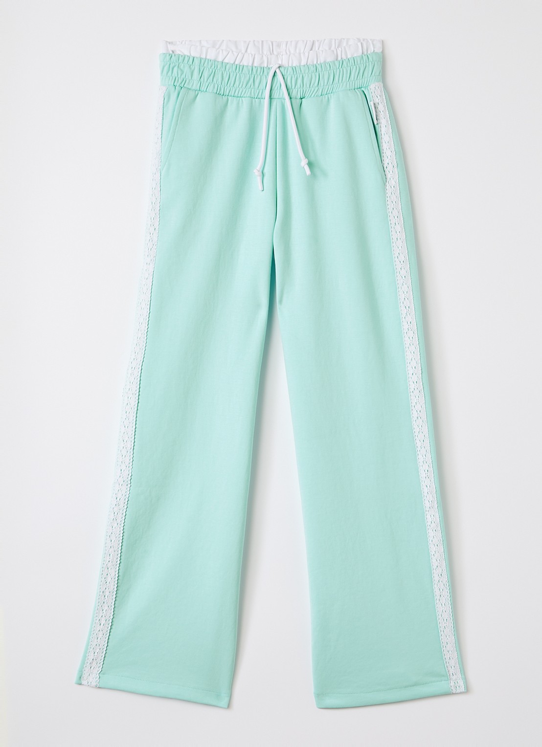 Retour Jeans Olga flared fit joggingbroek - voorkant 3 mint