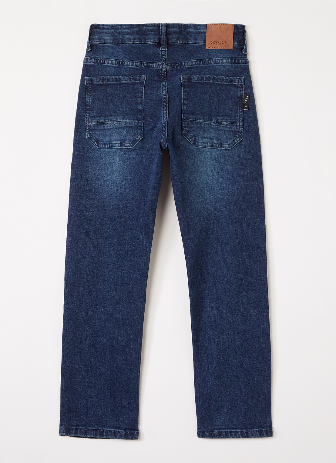 Retour Jeans Slim fit jeans met steekzakken - voorkant 3 indigo