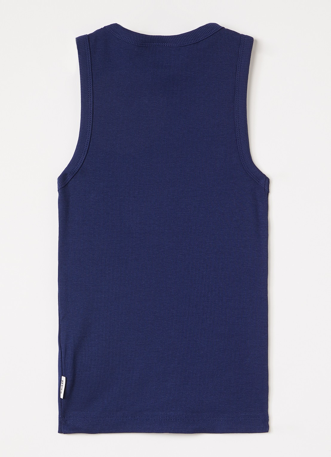 Retour Jeans Tanktop met ribstructuur - voorkant 2 royalblauw