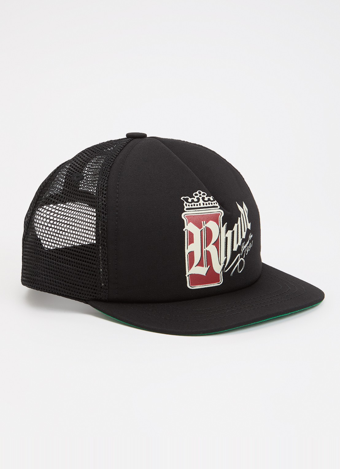 Rhude Fumar 91 pet met logo - voorkant 2 zwart