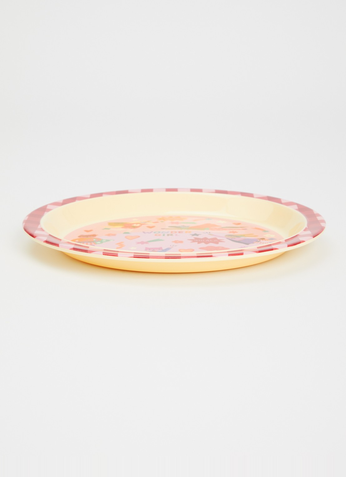 Rice Bord 21,5 cm - voorkant 2 roze