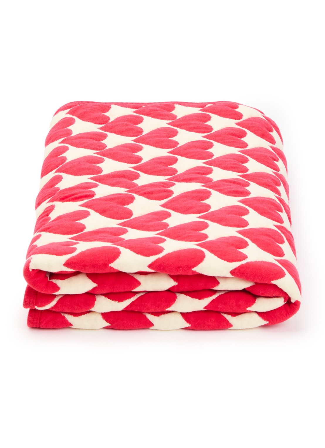 Rice Cloud plaid 90 x 75 cm - voorkant paars