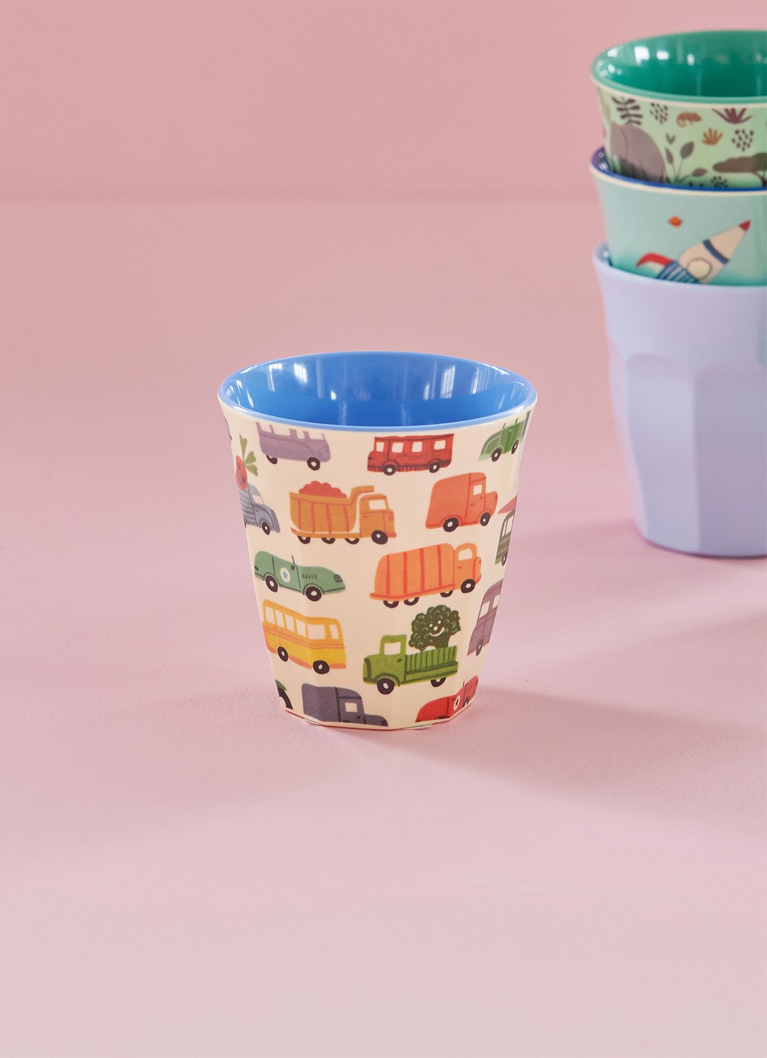 Rice Kinderbeker 25 cl - voorkant blauwgrijs