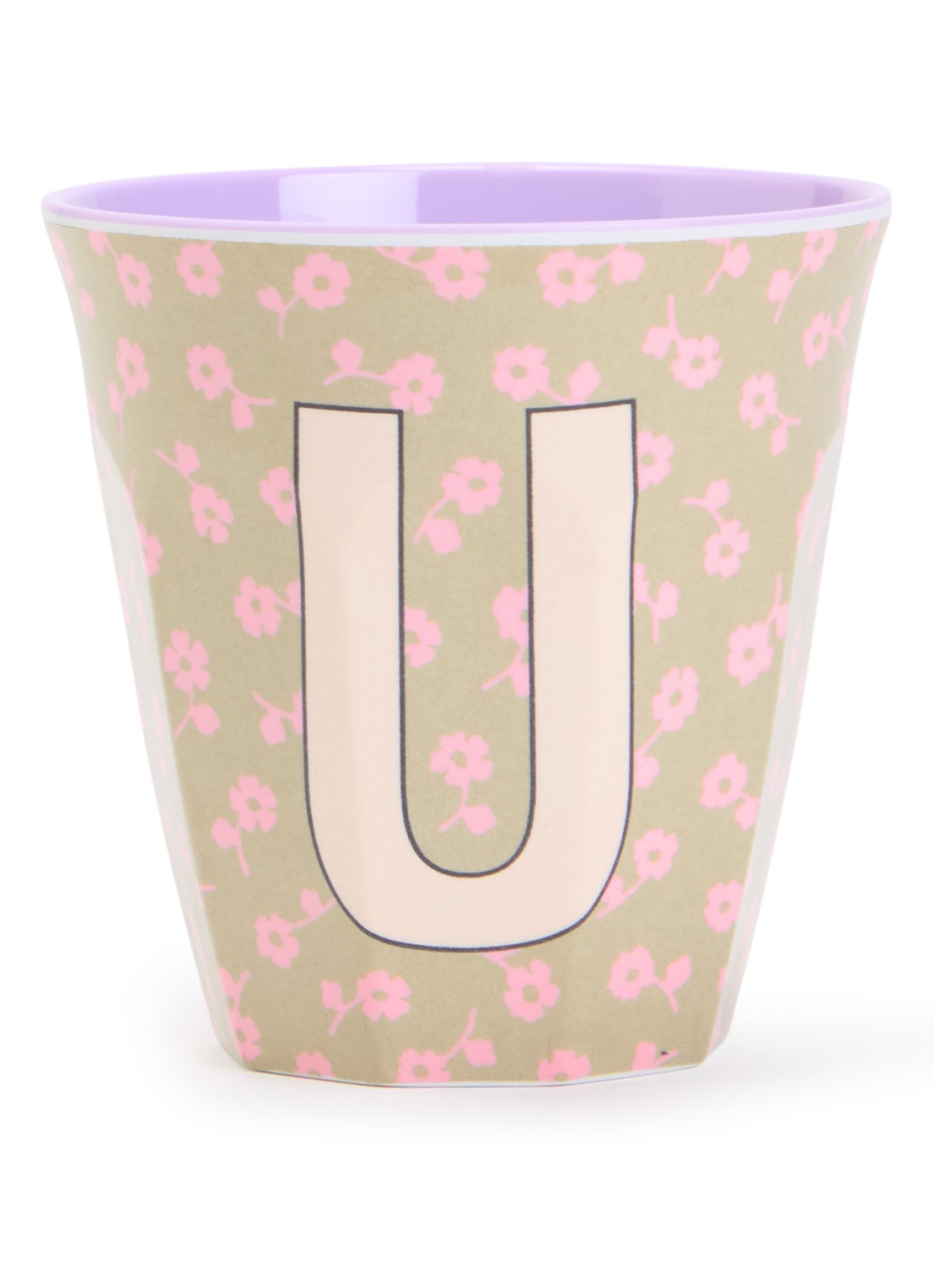 Rice Kinderbeker U 25 cl - voorkant roze
