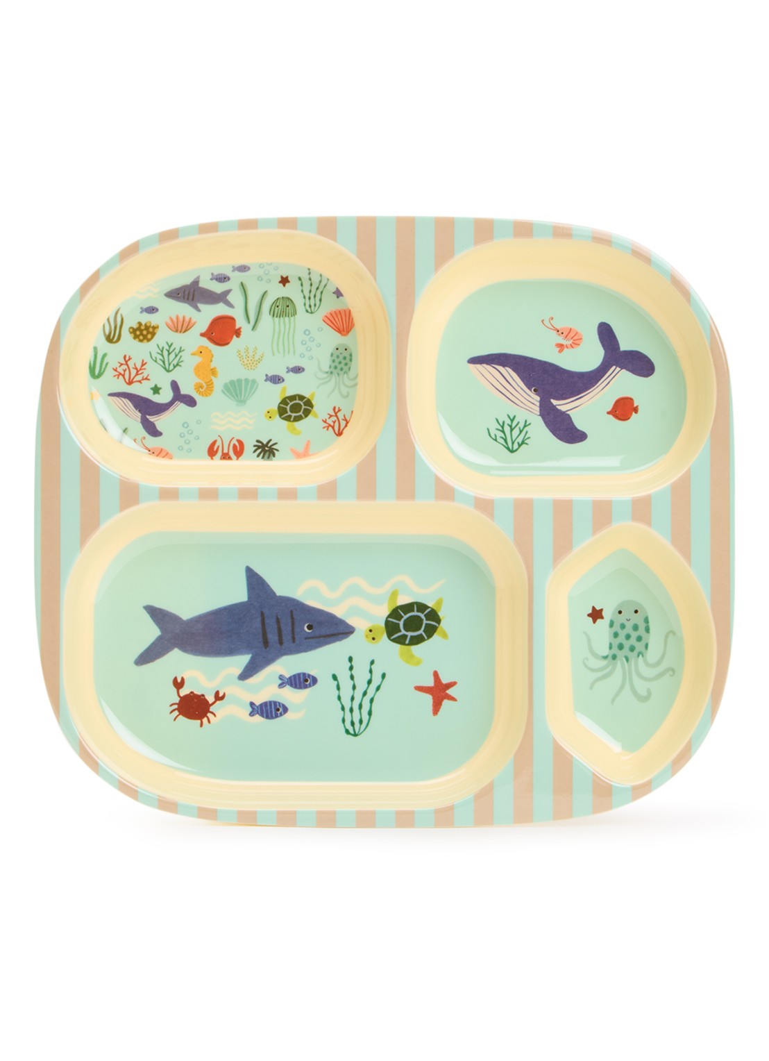 Rice Kinderbord 24 cm - voorkant 2 mint
