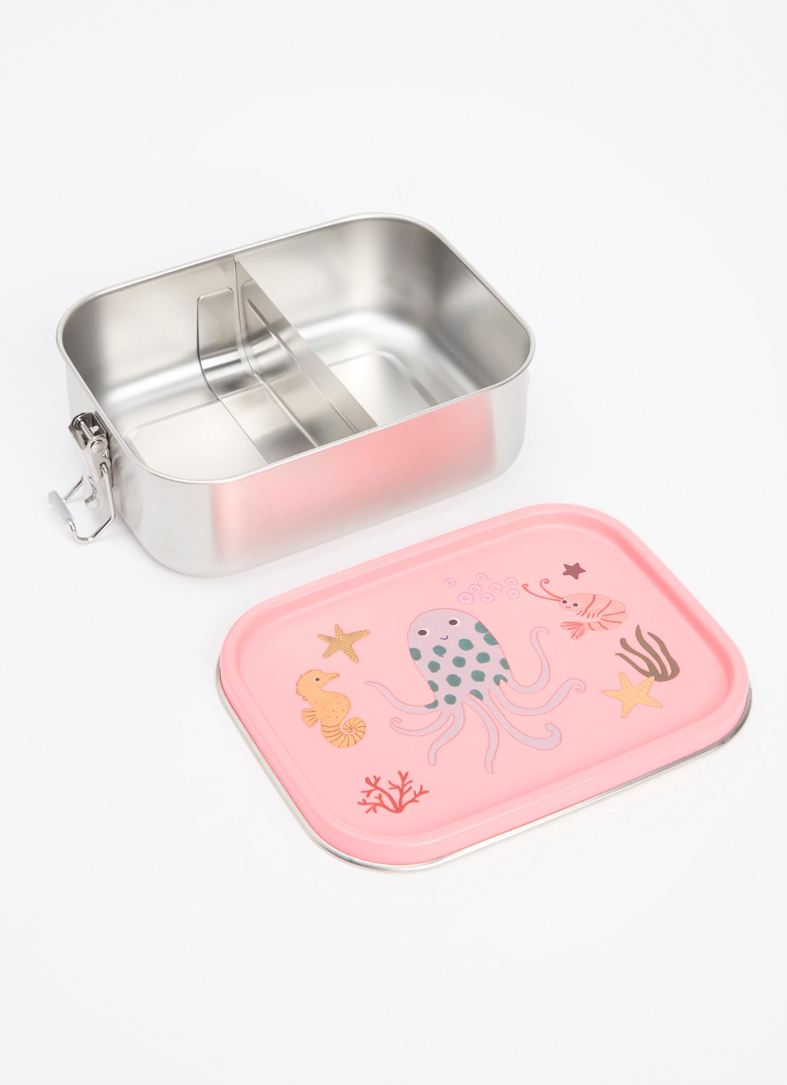 Rice Lunchbox 0,80 liter - detail koraalroze
