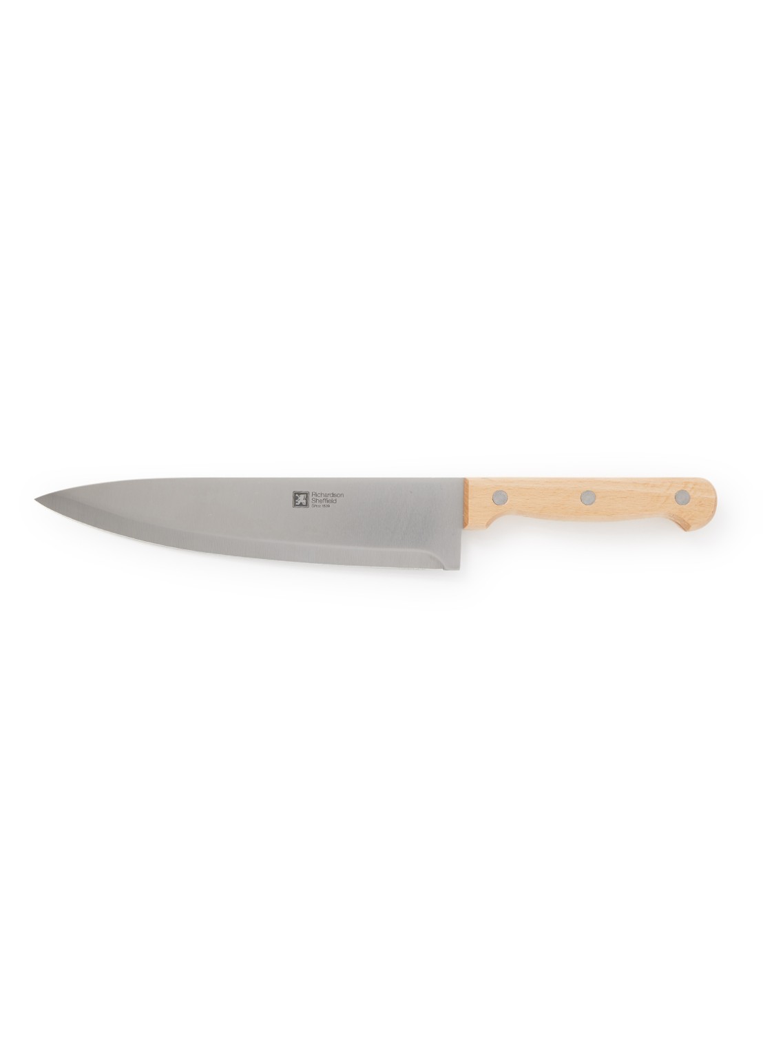 Richardson Sheffield Artisan koksmes 32 cm - voorkant 2 lichtbruin