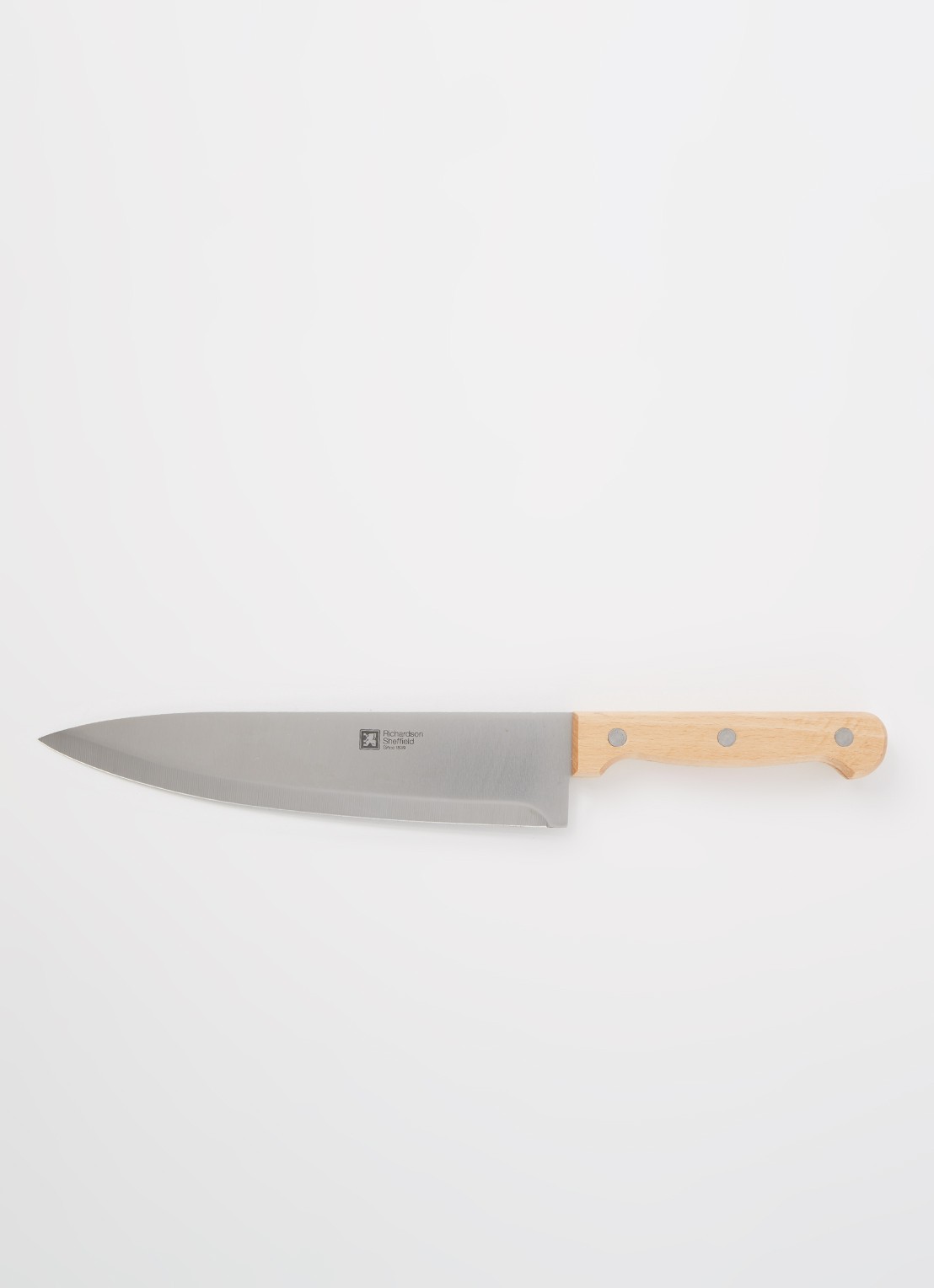 Richardson Sheffield Artisan koksmes 32 cm - voorkant 3 lichtbruin