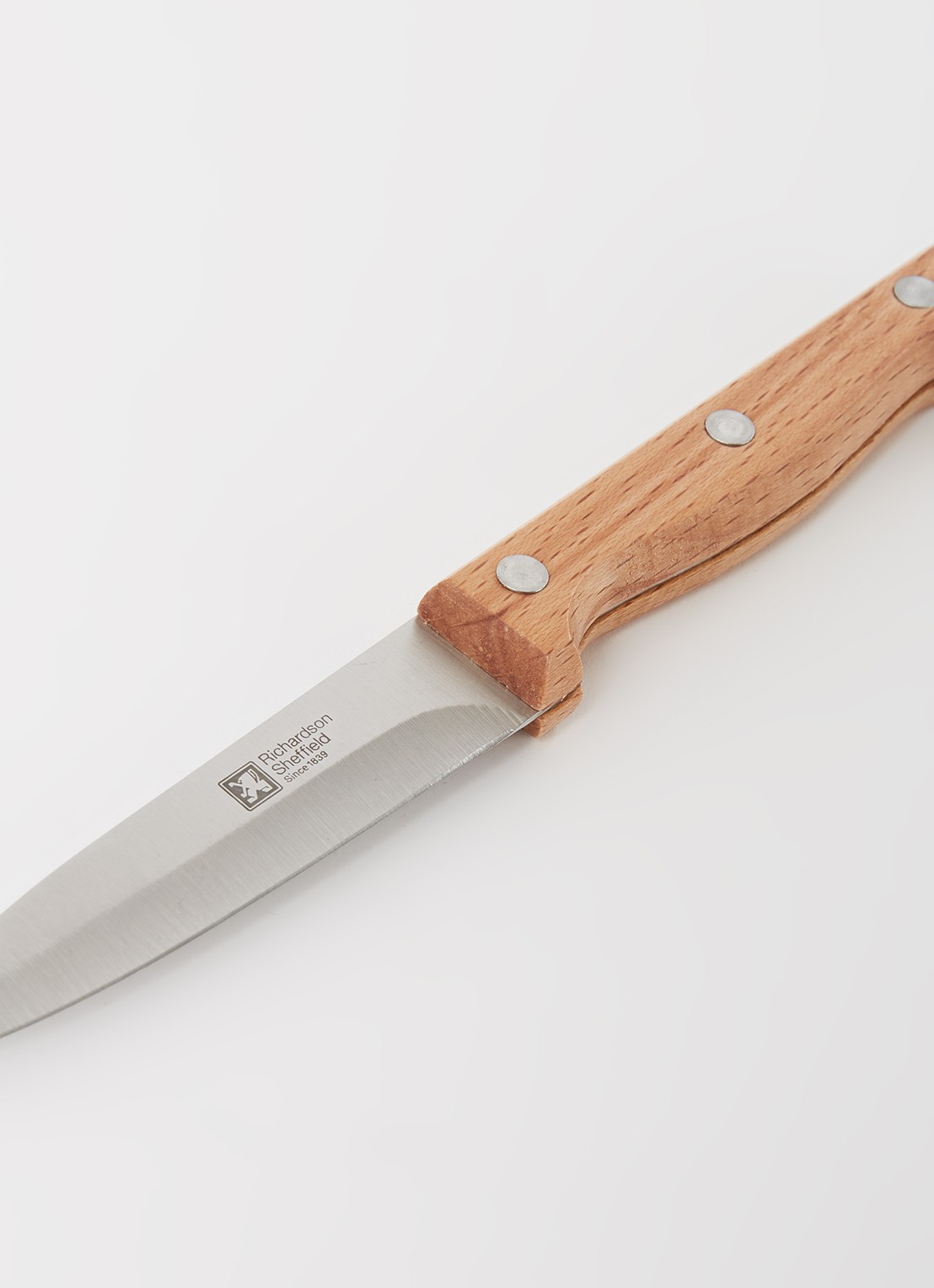 Richardson Sheffield Artisan schilmes 19 cm - detail lichtbruin