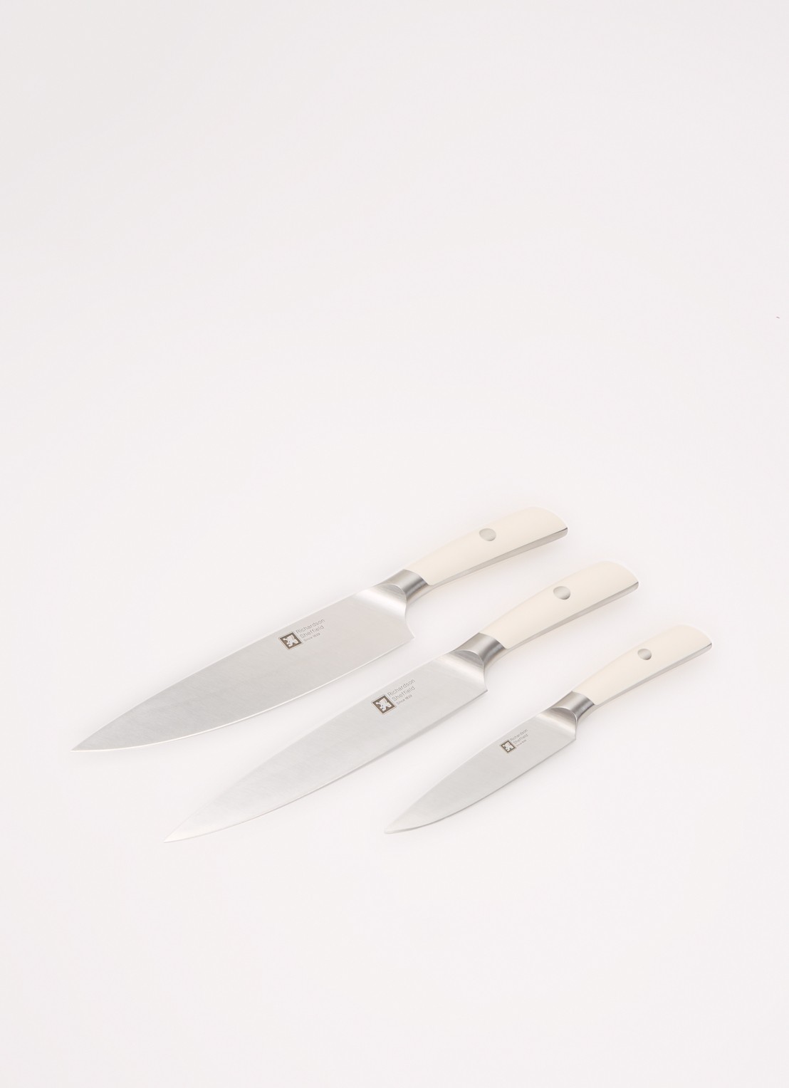 Richardson Sheffield Supreme messenset 3-delig - voorkant 2 zilver