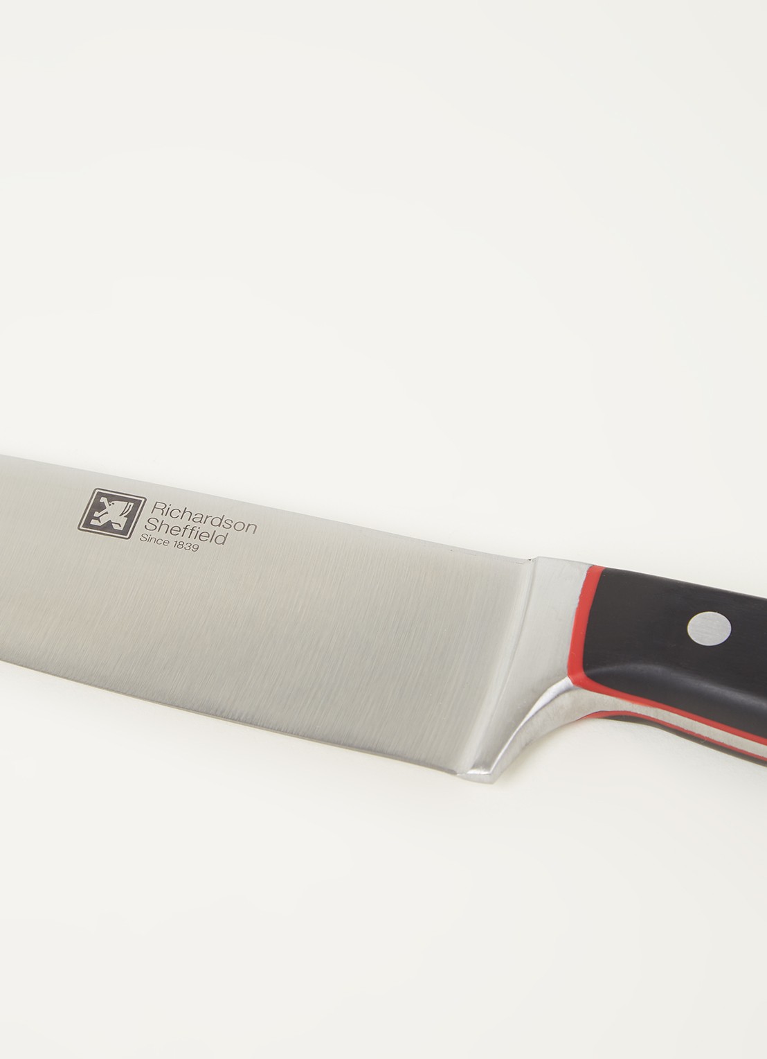 Richardson Sheffield Velocity messenblok met messenset 5-delig - detail zwart