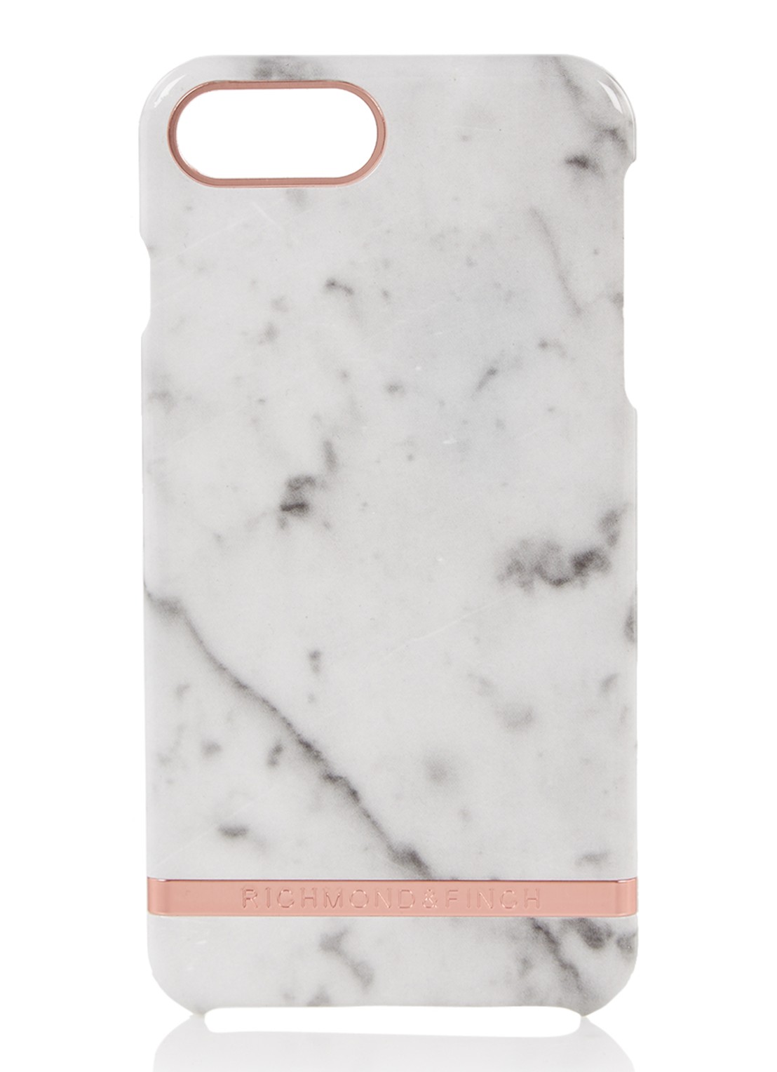 Richmond & Finch Telefoonhoes voor iPhone 6/6S/7/8 Plus - voorkant ivoor