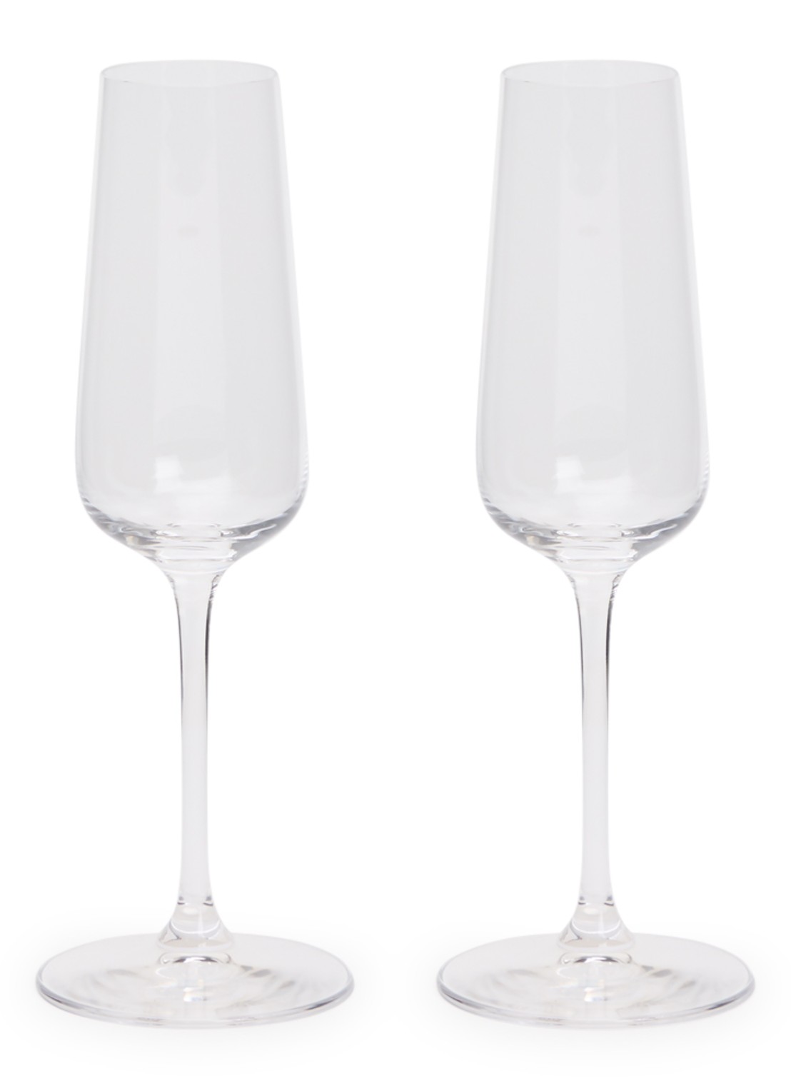 Riedel Champagneglas set van 2 - voorkant transparant