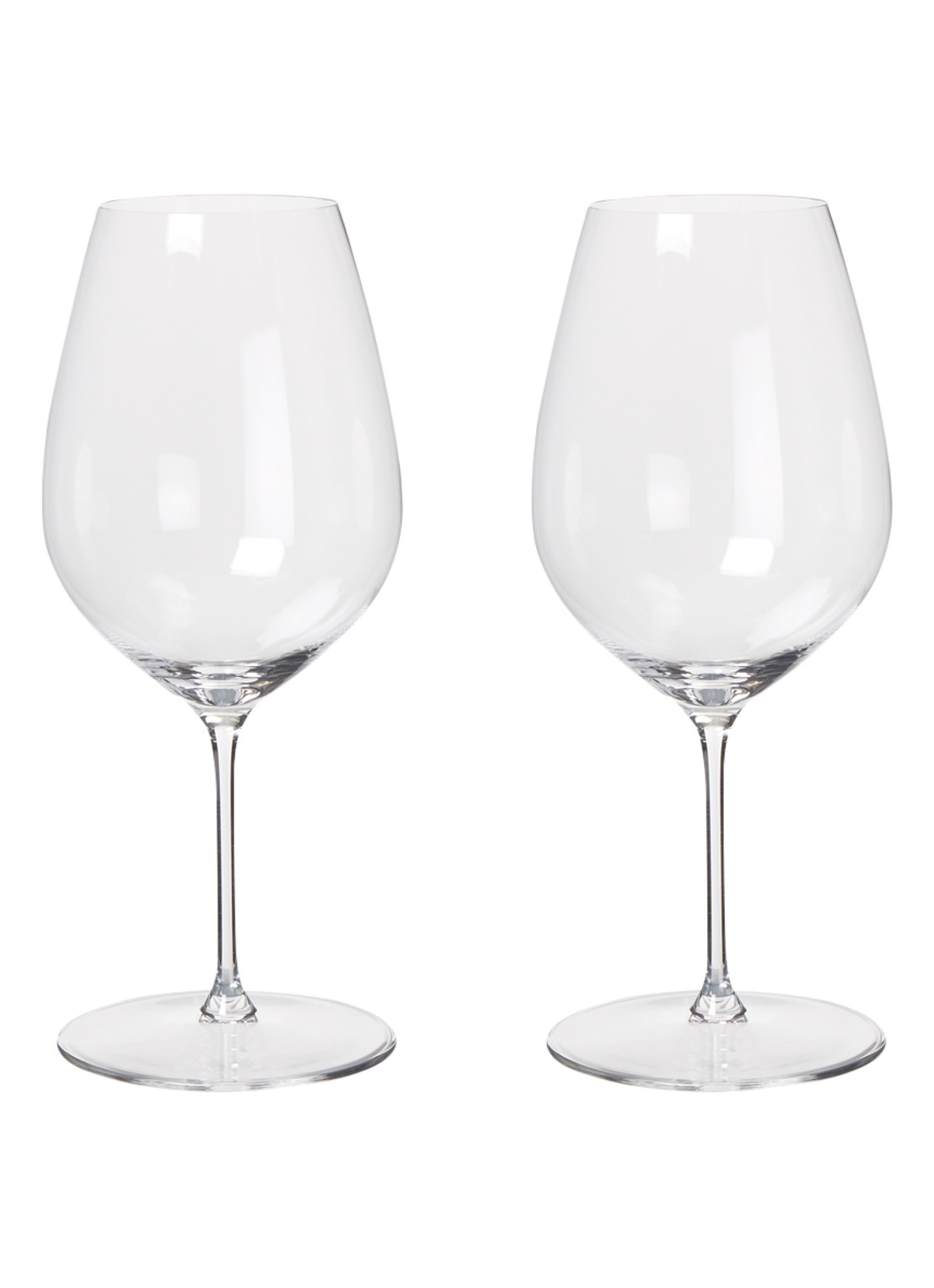 Riedel Performance rode wijnglas 83 cl set van 2 - voorkant 2 transparant