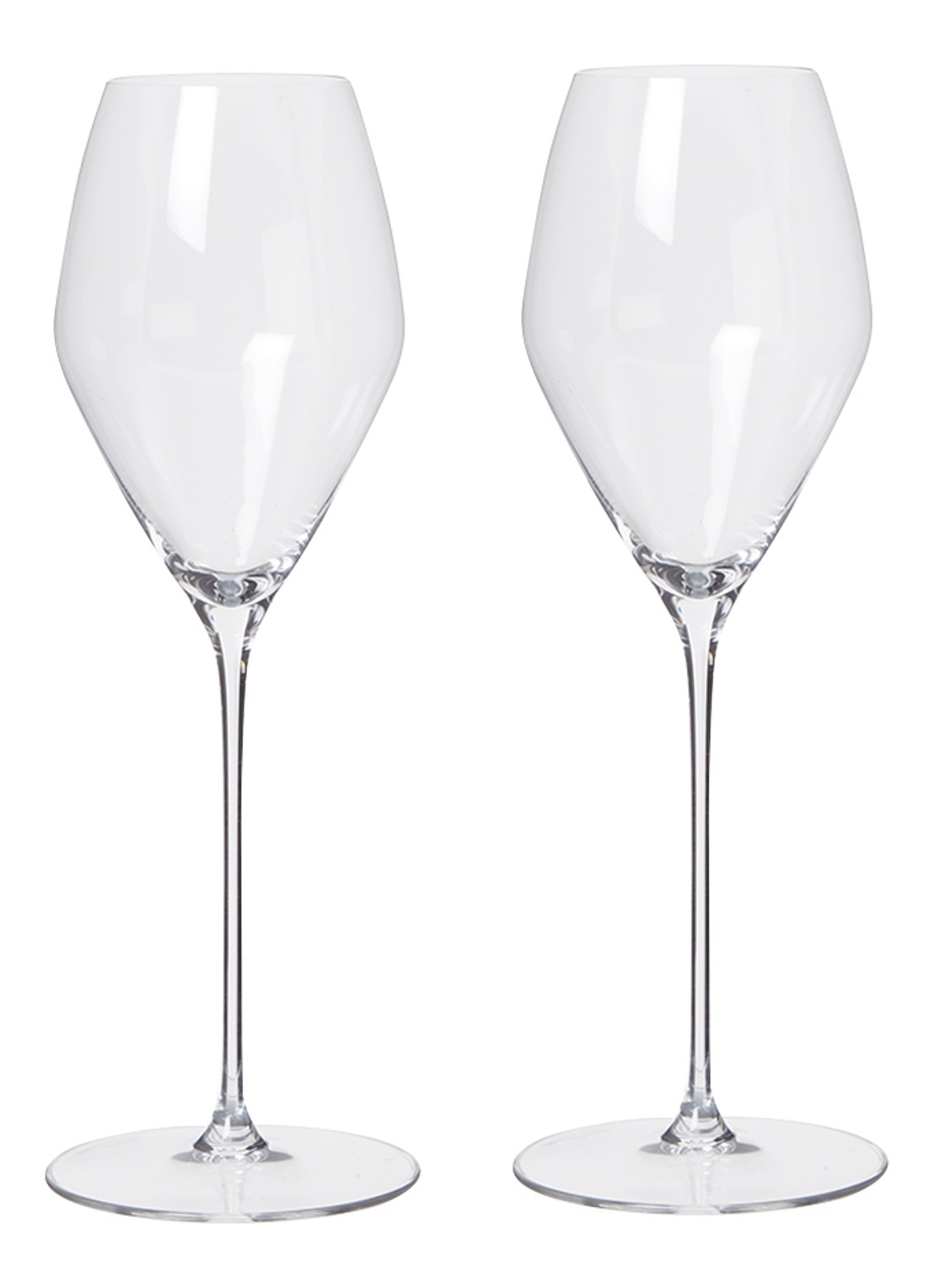 Riedel Veloce witte wijnglas 34,7 cl set van 2 - voorkant transparant
