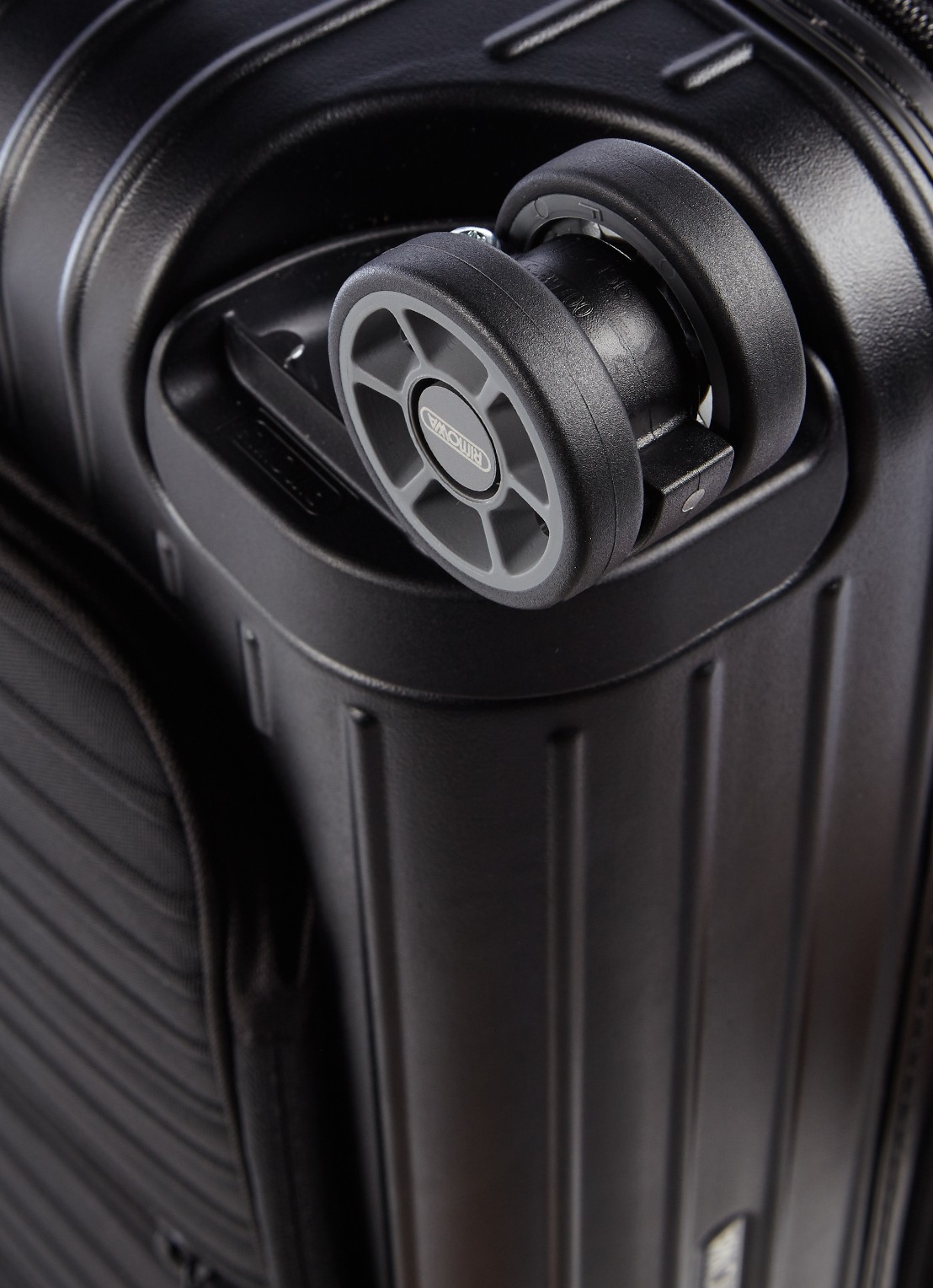 Rimowa Telefoonhoes van leer voor iPhone XS Max - detail 2 zwart