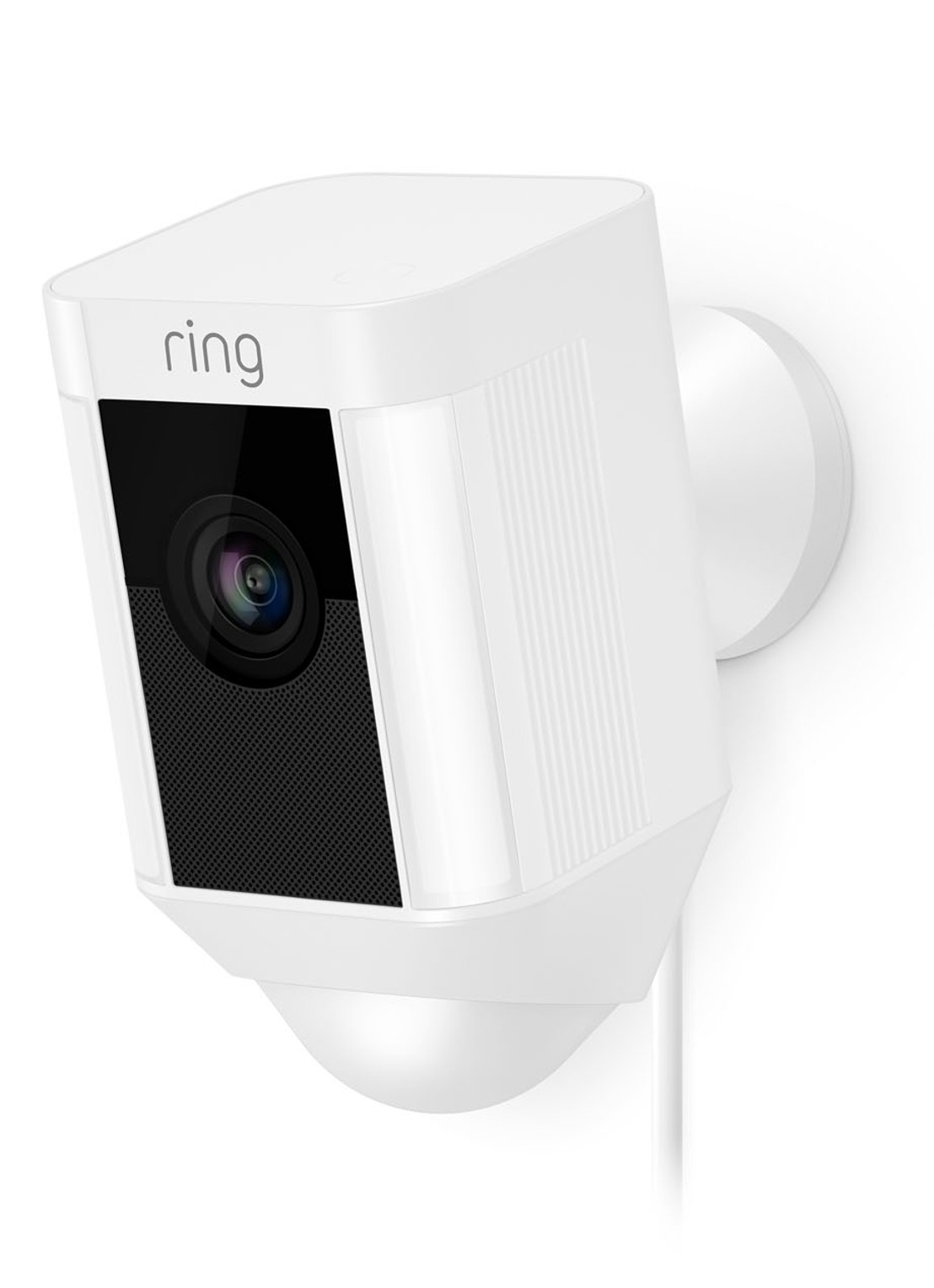 Ring Spotlight Cam Wired beveiligingssysteem - voorkant wit