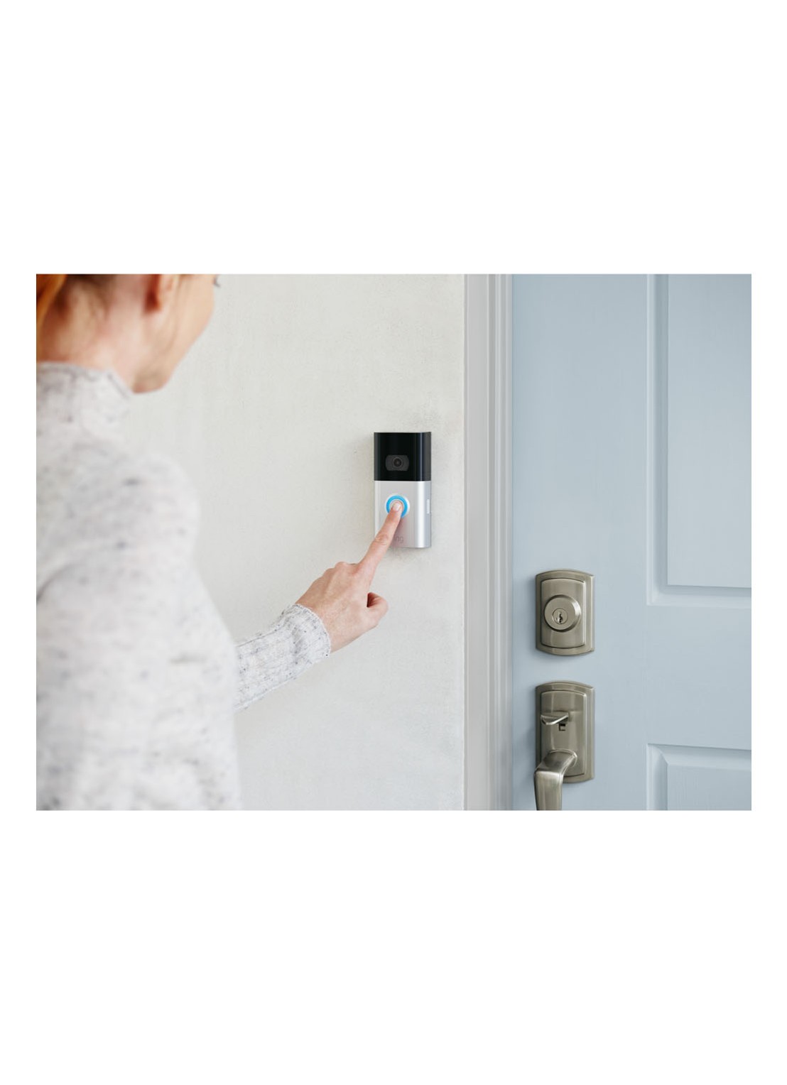 Ring Video Doorbell 3 - slimme deurbel - detail 4 zilver