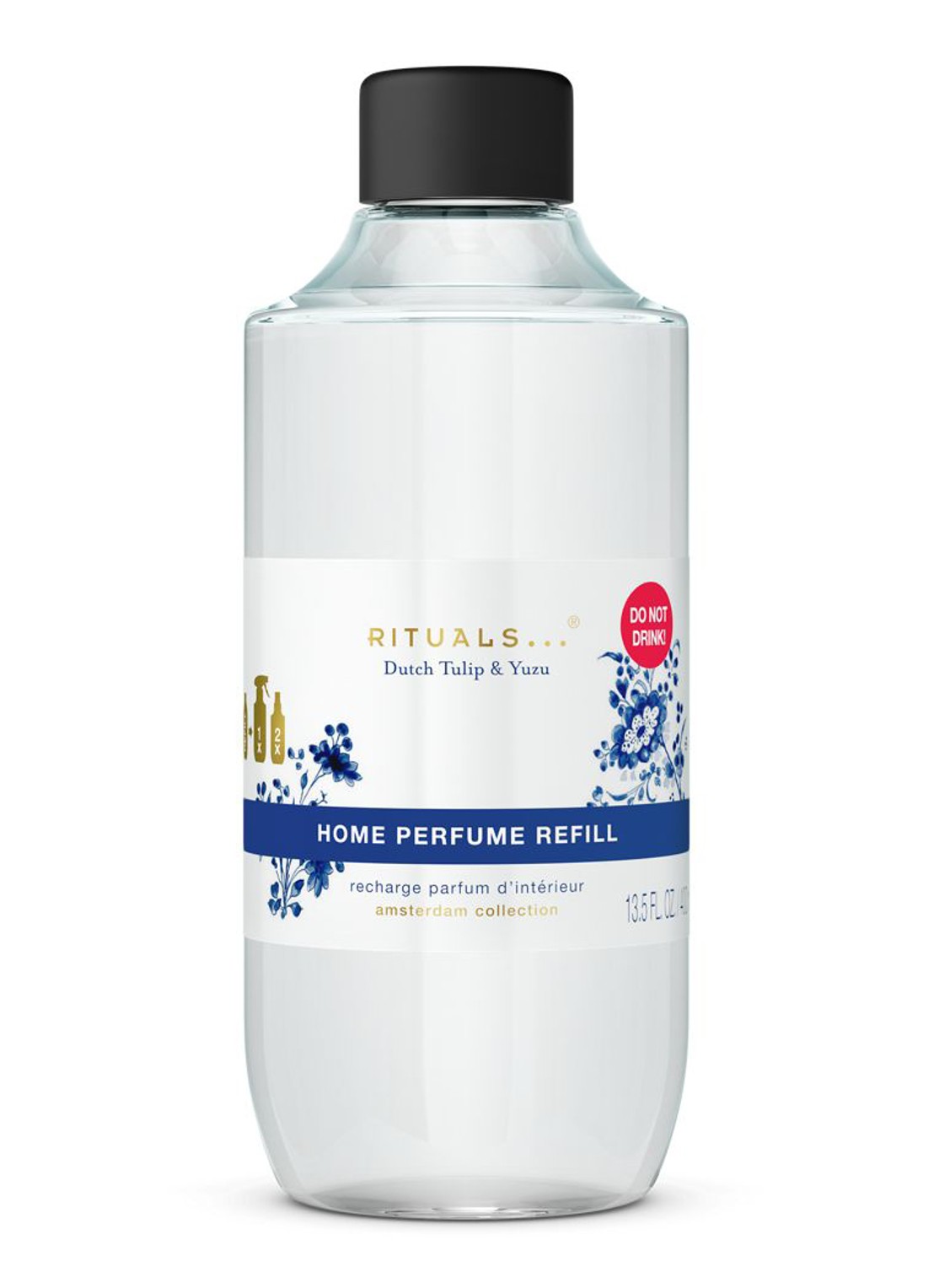 Rituals Amsterdam Collection Home Perfume Refill - navulling geurspray 400 ml  - voorkant undefined