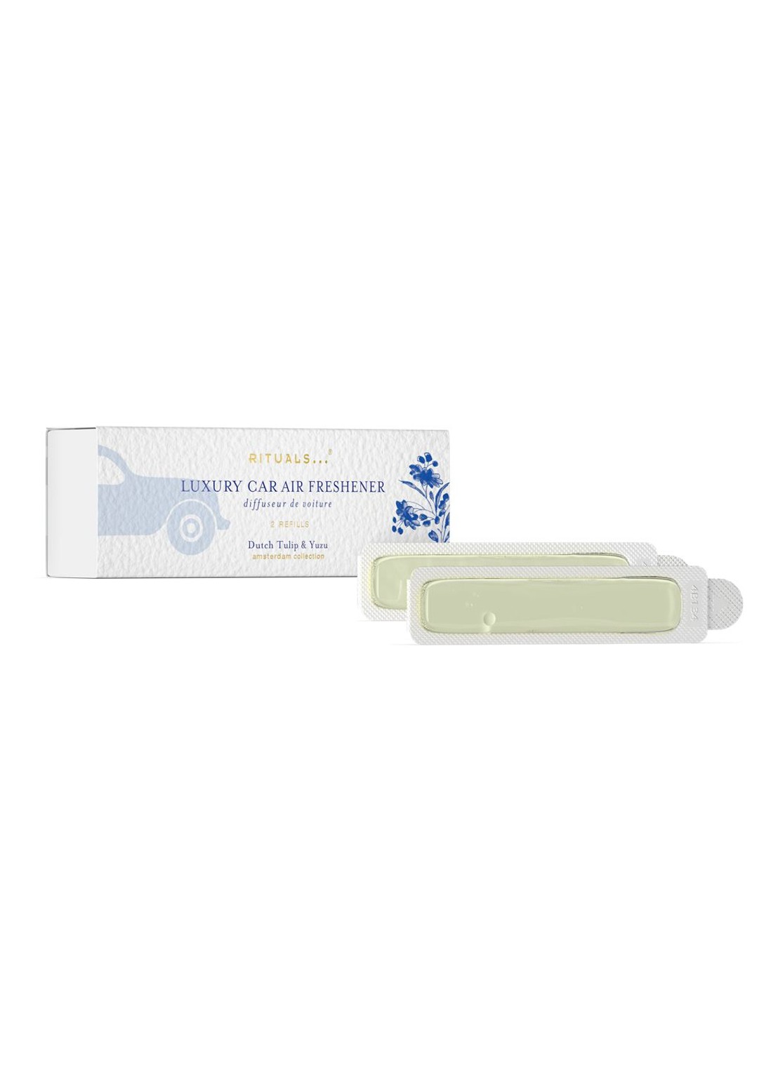 Rituals Amsterdam Collection Refill Car Air Freshener - autoparfum navulling - voorkant 3 undefined