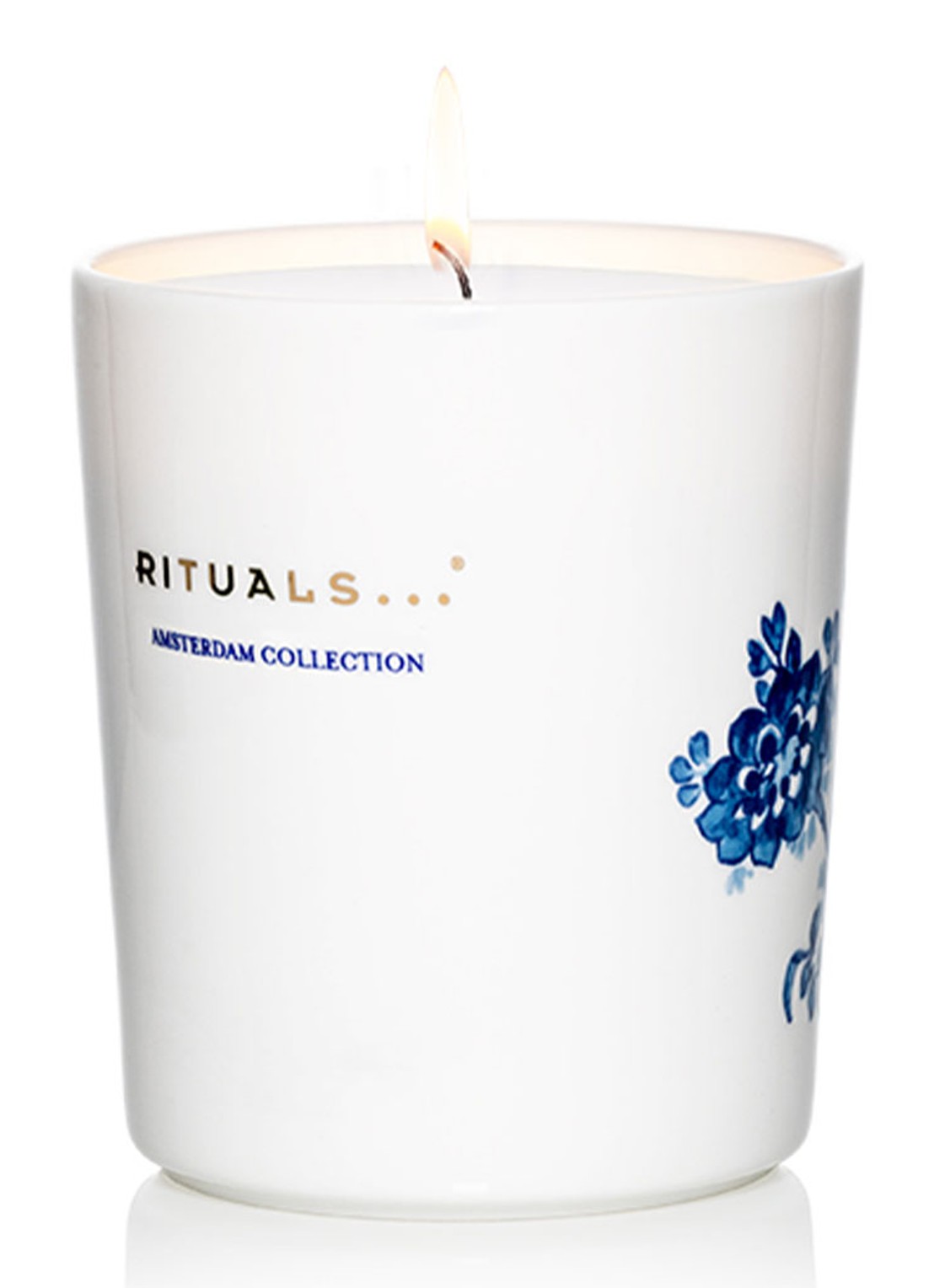 Rituals Amsterdam Collection Tulip & Japanese Yuzu - geurkaars - voorkant 5 wit