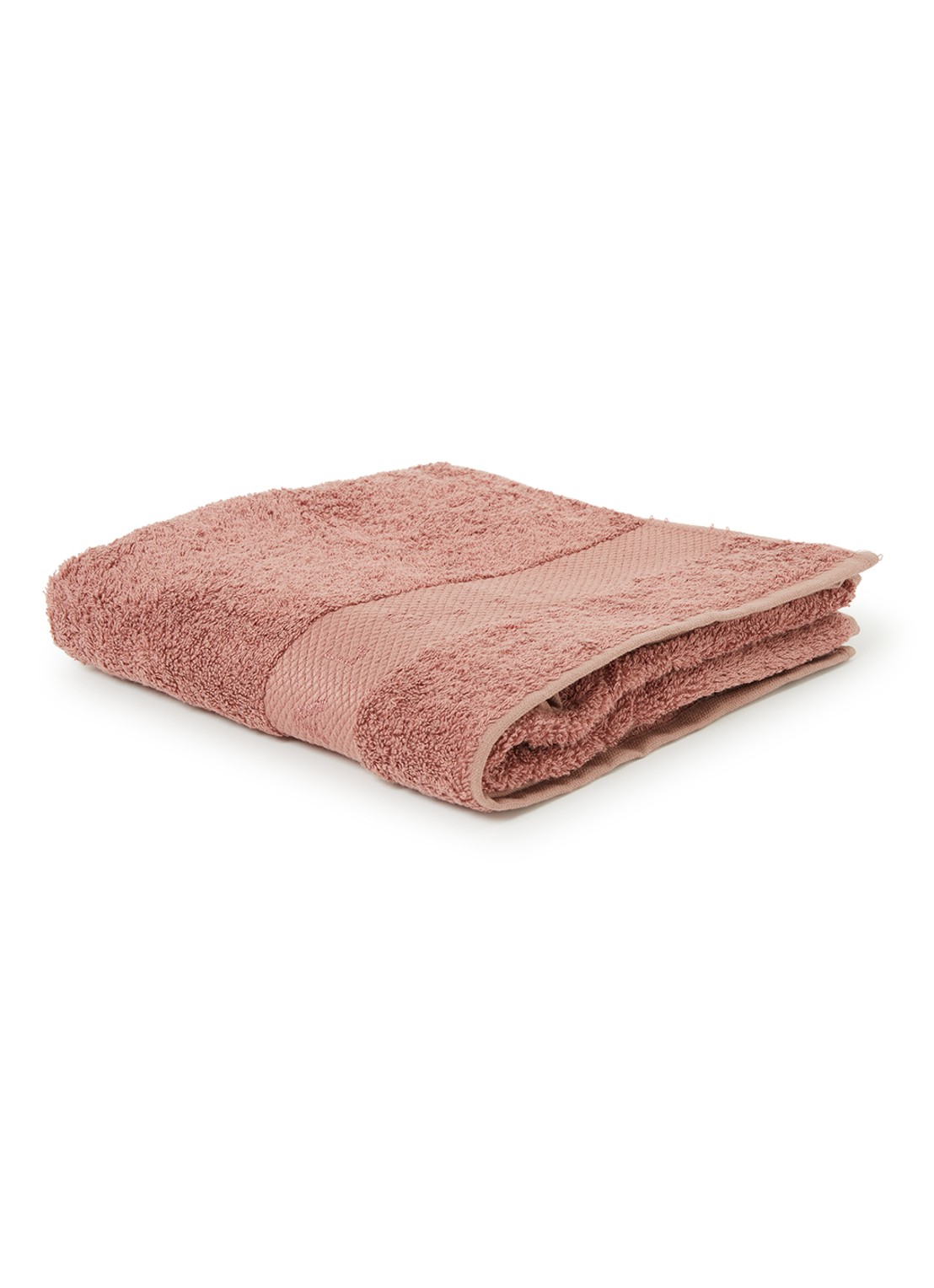Rituals Bamboo badhanddoek - 550 gr/m2 - 50 x 100 cm - voorkant roze