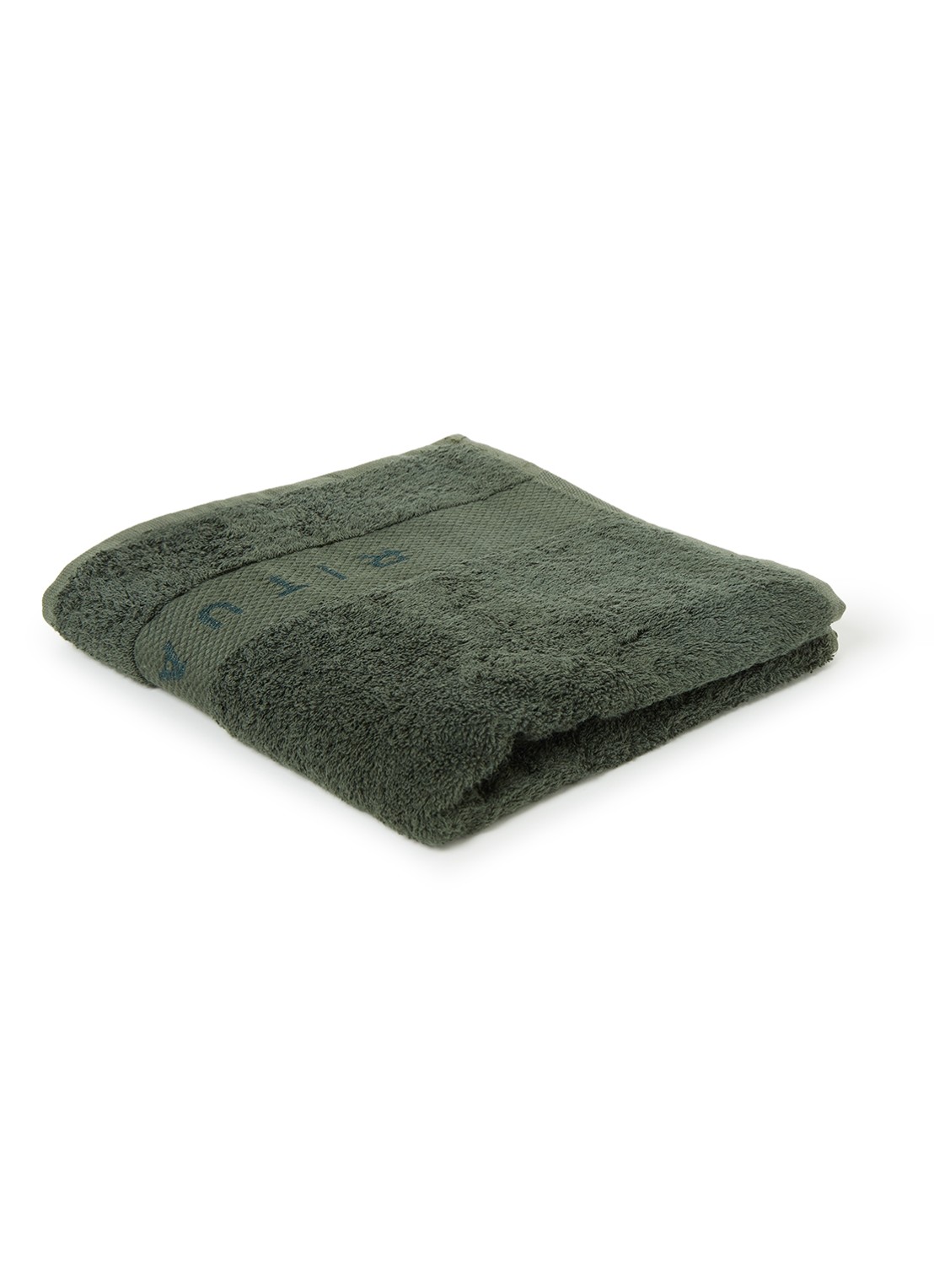 Rituals Bamboo badhanddoek - 550 gr/m2 - 50 x 100 cm - voorkant donkergroen