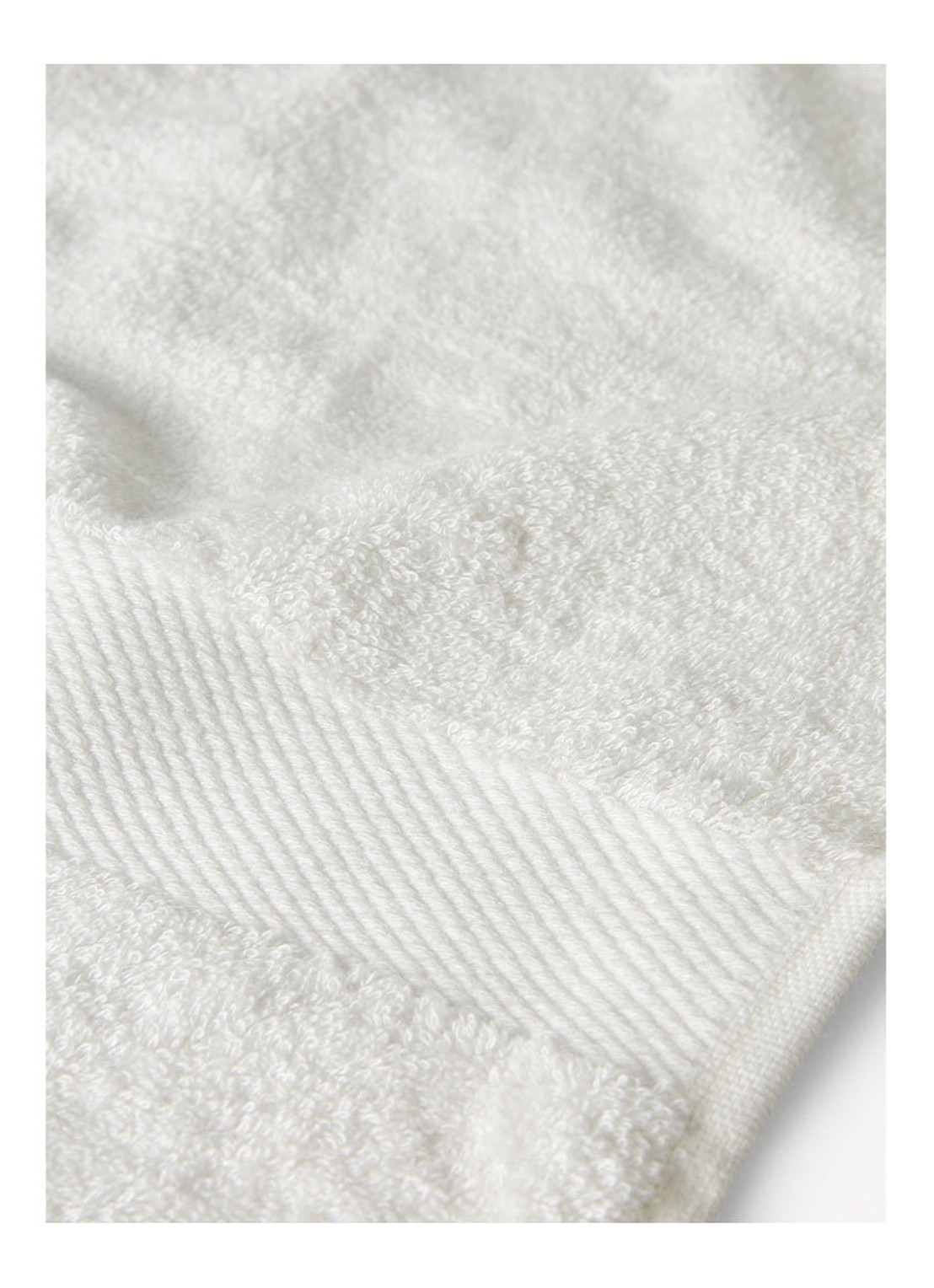 Rituals Bamboo badlaken - 550 gr/m2 - 70 x 140 cm  - detail 2 wit