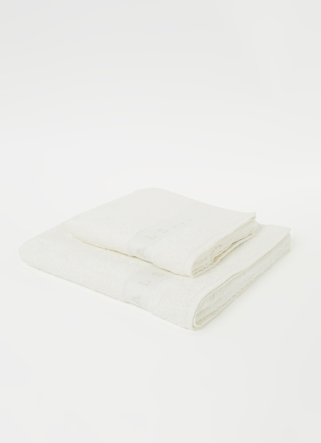 Rituals Bamboo badlaken - 550 gr/m2 - 70 x 140 cm  - voorkant 4 wit