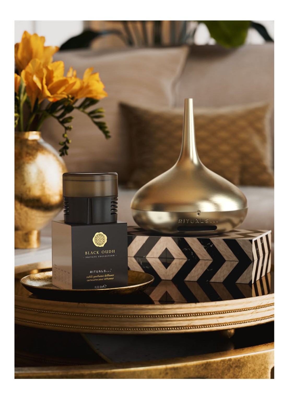 Rituals Black Oudh Cartridge - parfum diffuser navulling 30 ml - detail 4 undefined