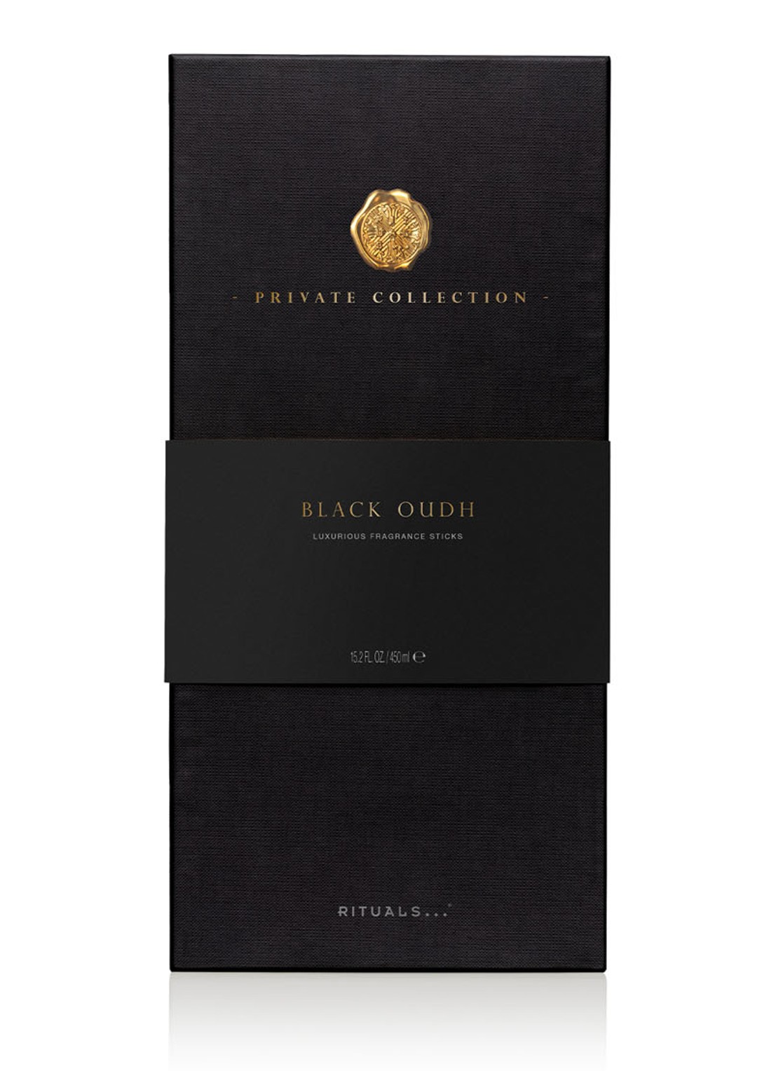 Rituals Black Oudh Fragrance Sticks luxe geurstokjes 450 ml - detail zwart