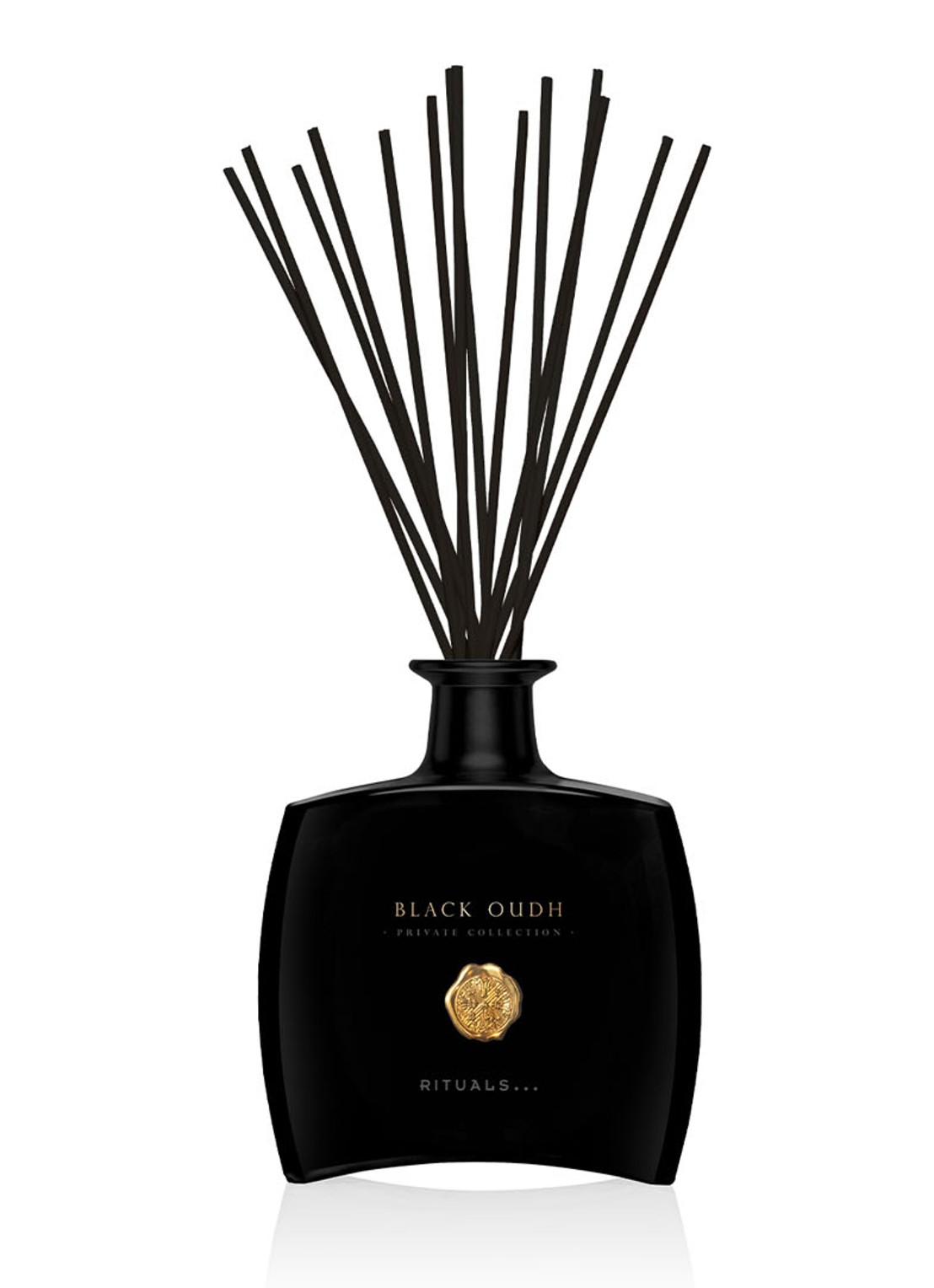 Rituals Black Oudh Fragrance Sticks luxe geurstokjes 450 ml - voorkant 3 zwart
