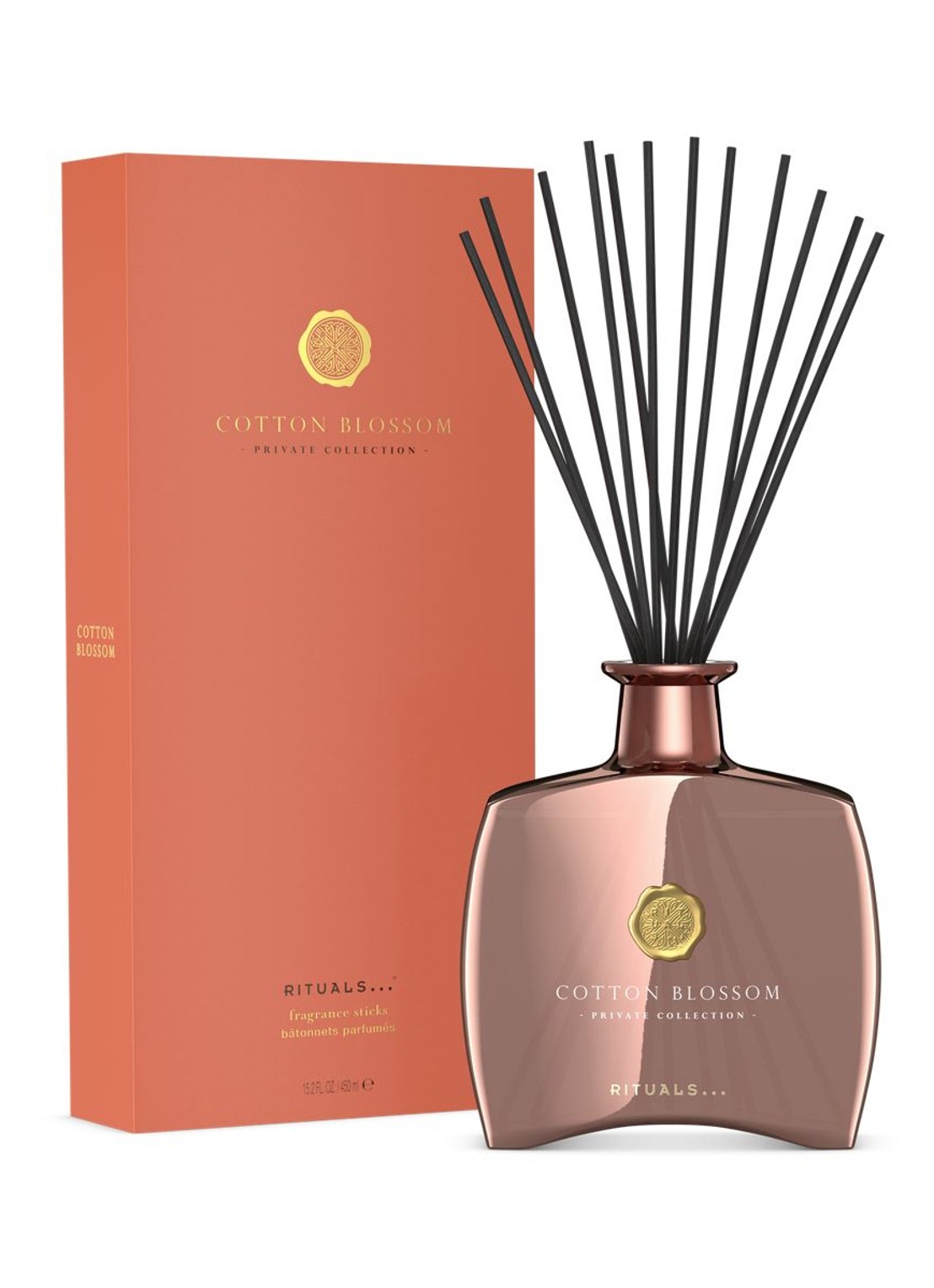 Rituals Cotton Blossom Fragrance Sticks - geurstokjes 450 ml - detail undefined