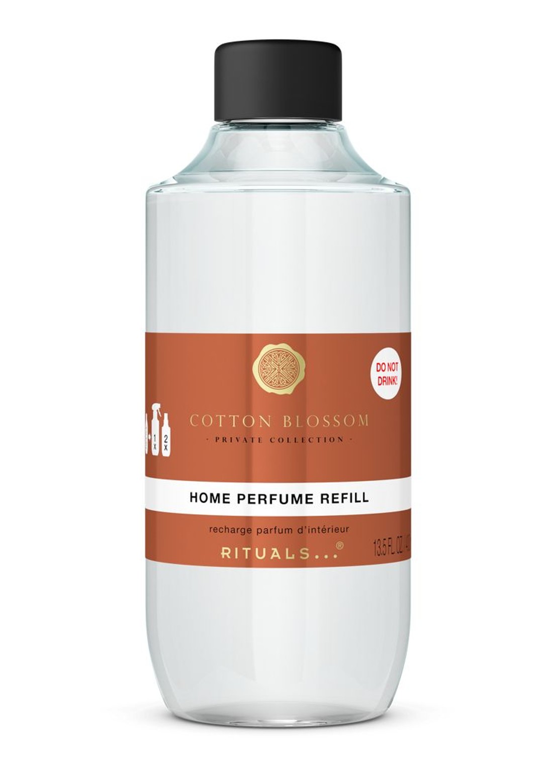 Rituals Cotton Blossom Refill Home Perfume - navulling 400 ml - voorkant 2 undefined