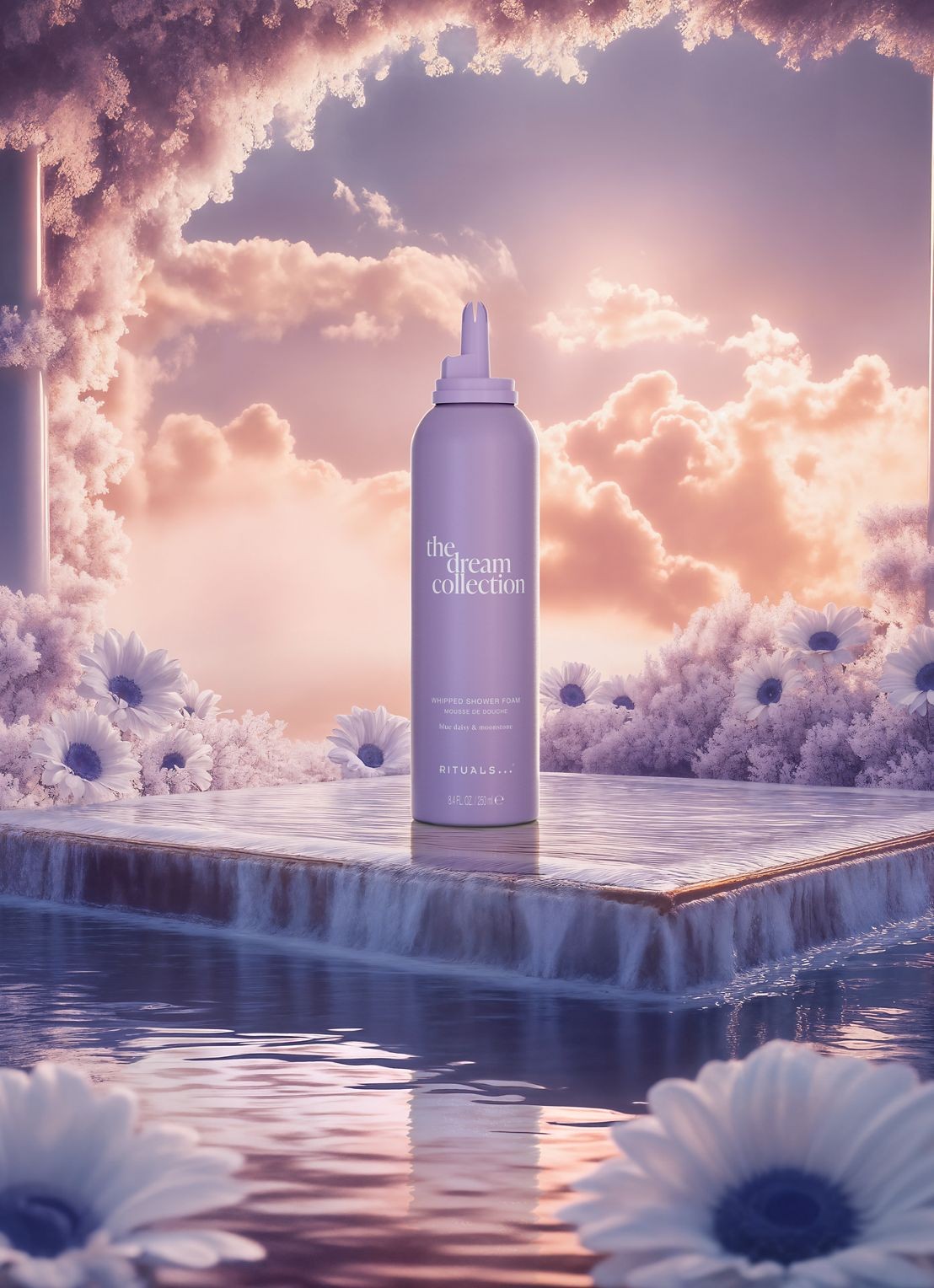 Rituals Dream Collection Foaming Shower Gel - schuimende douchegel - detail 4 beige