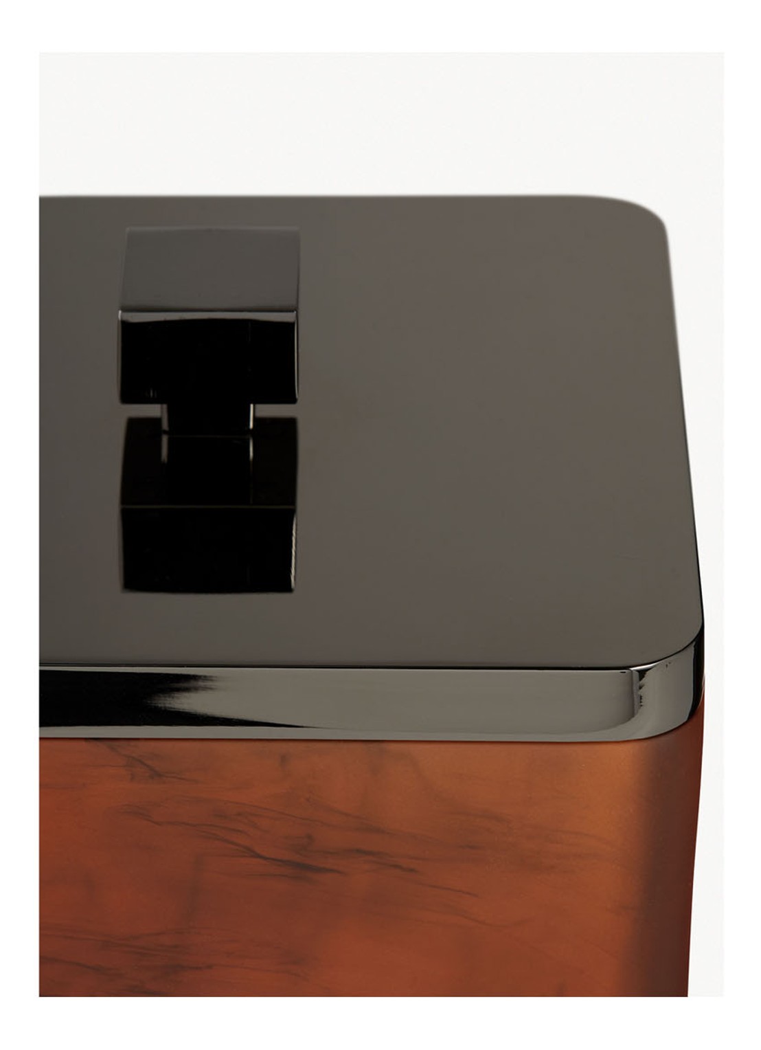 Rituals Dumeure pot voor wattenschijfjes 12,5 cm - detail bruin